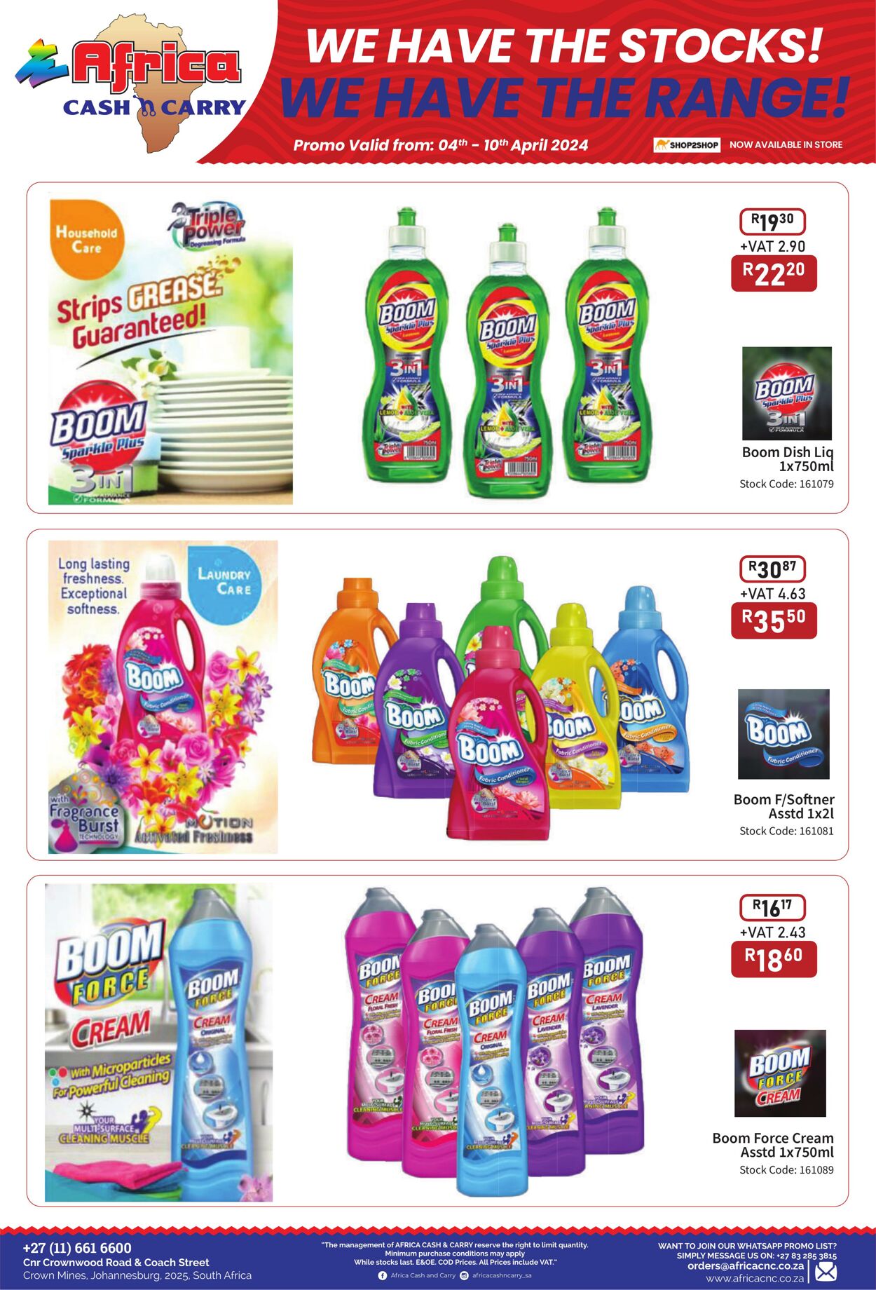 Special Africa Cash&Carry 04.04.2024 - 10.04.2024