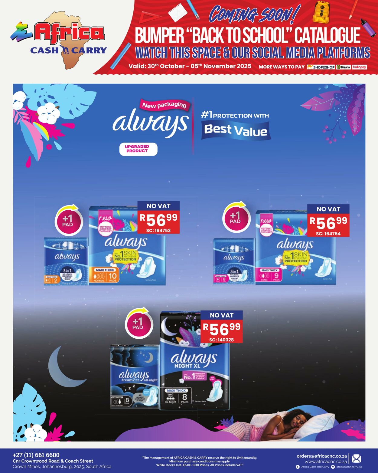 Special Africa Cash&Carry 30.10.2025 - 05.11.2025
