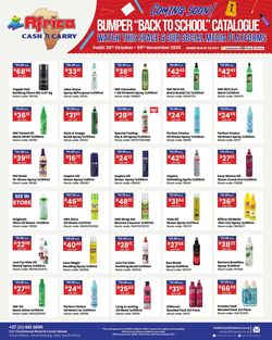 Special Africa Cash&Carry 30.10.2025 - 05.11.2025