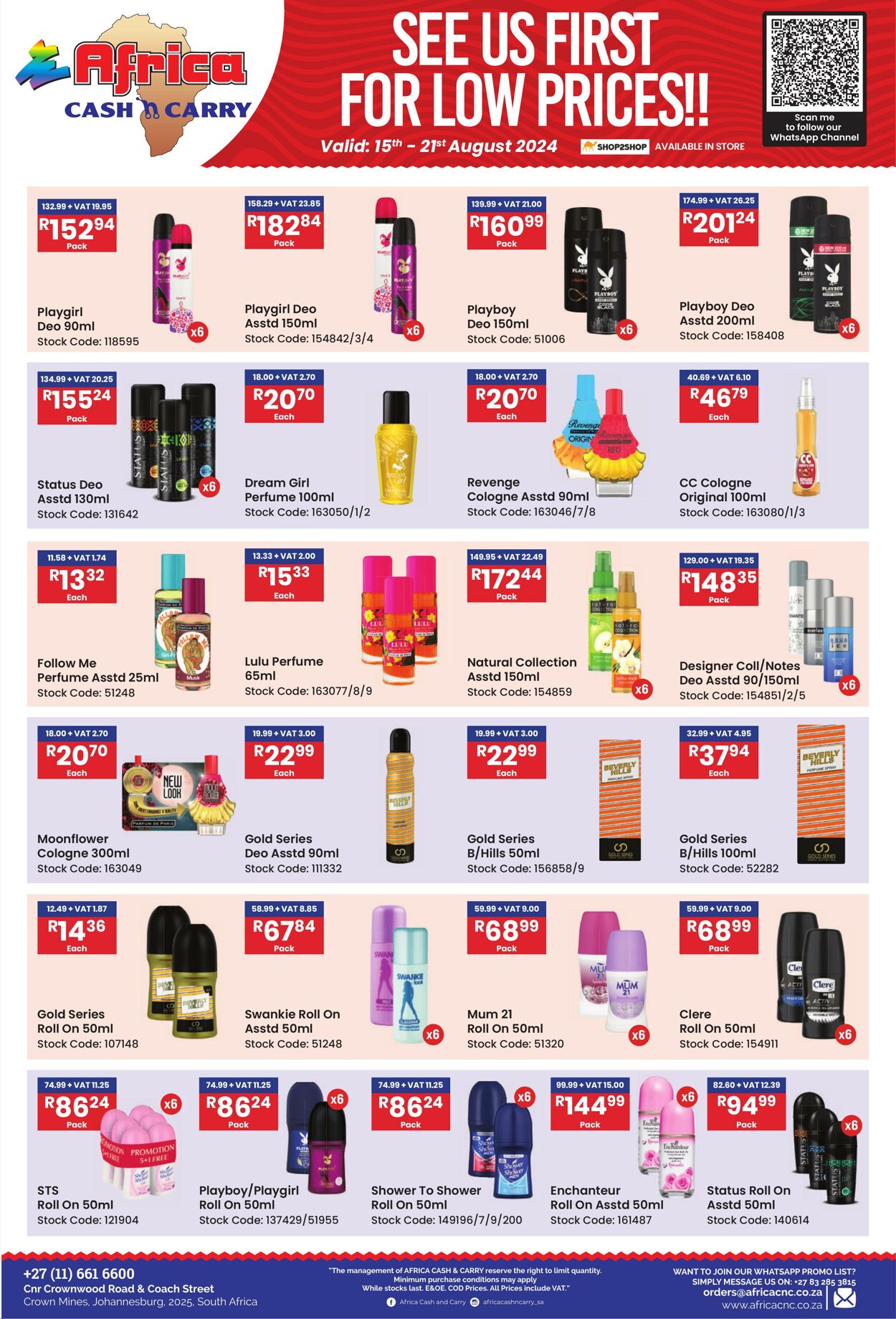 Special Africa Cash&Carry 15.08.2024 - 21.08.2024