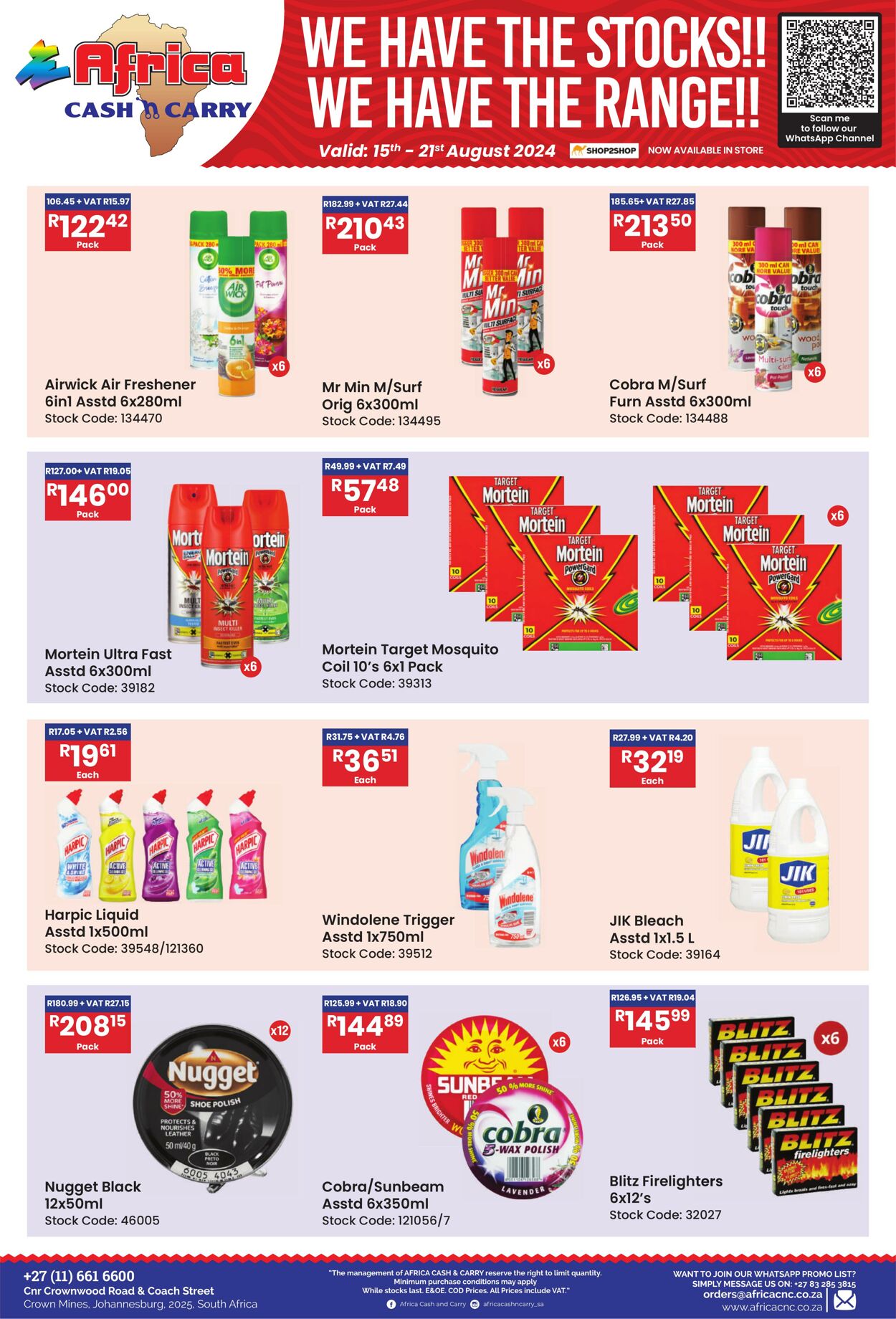 Special Africa Cash&Carry 15.08.2024 - 21.08.2024