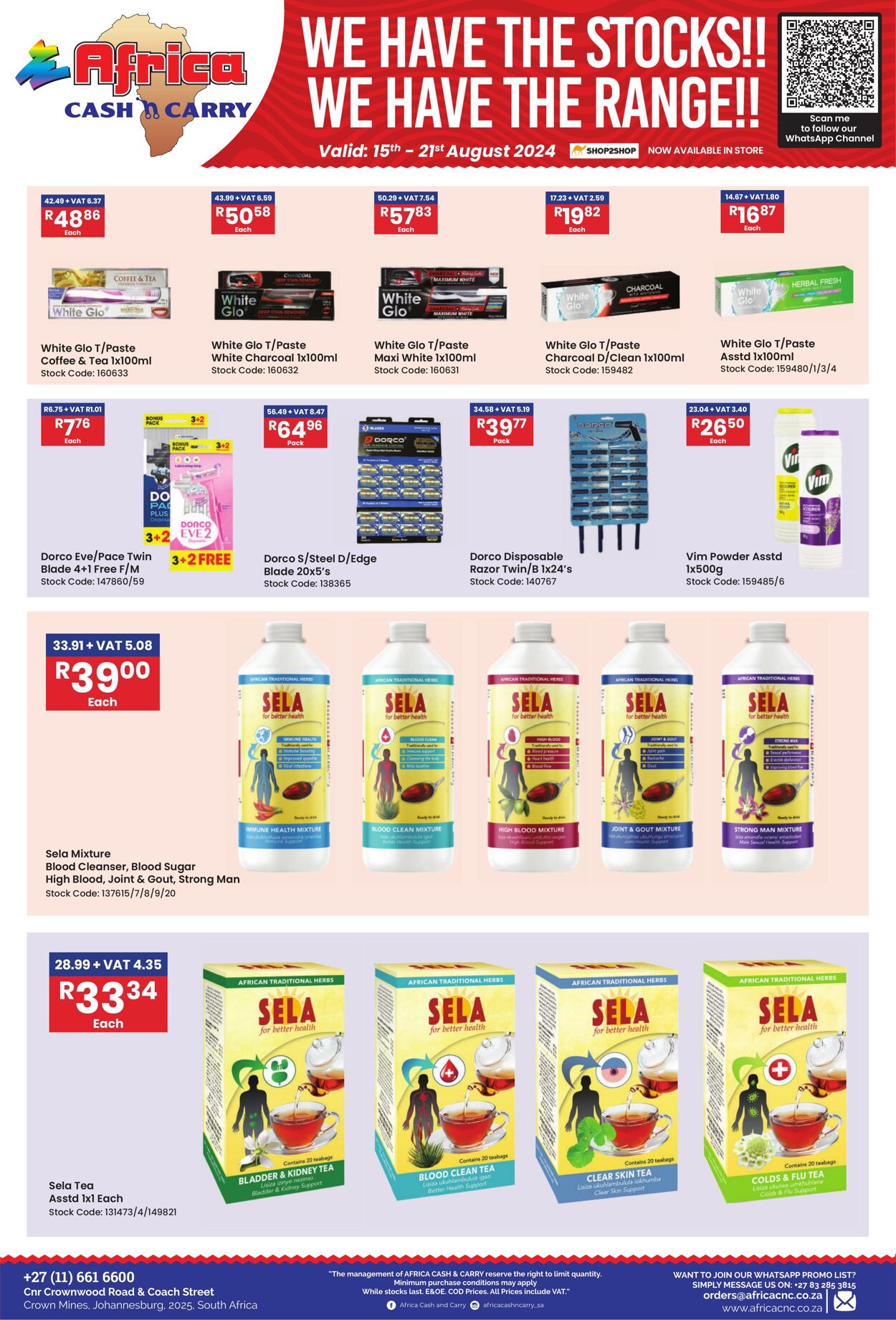 Special Africa Cash&Carry 15.08.2024 - 21.08.2024