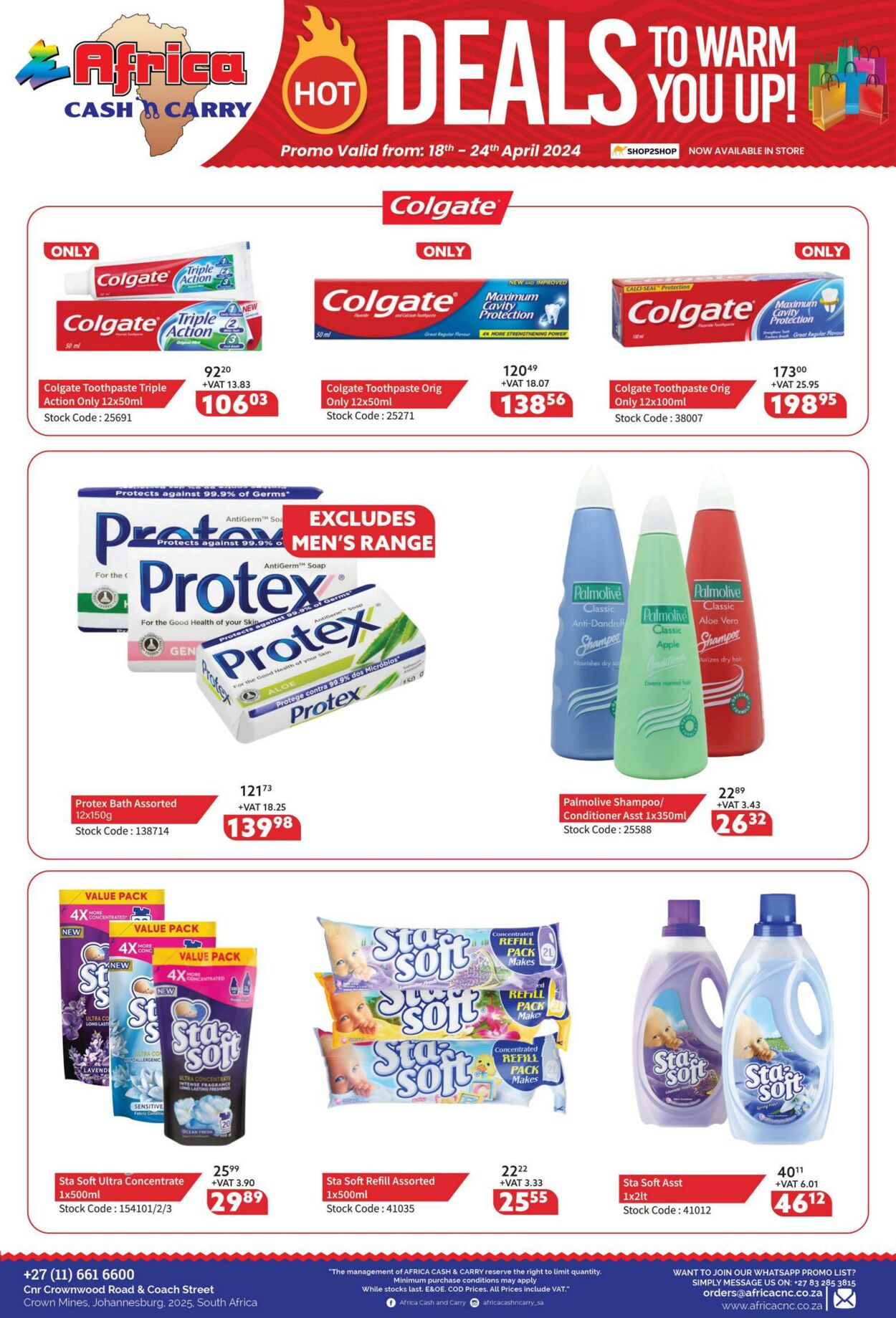 Special Africa Cash&Carry 18.04.2024 - 24.04.2024