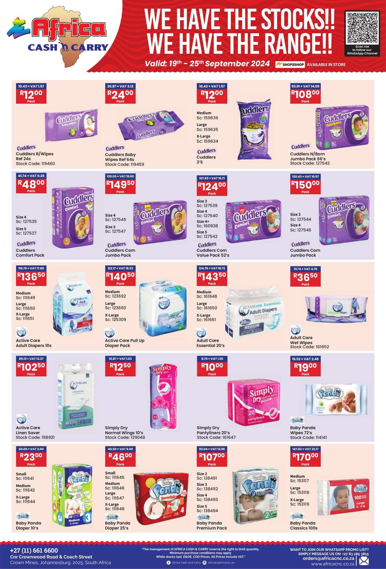 Special Africa Cash&Carry 19.09.2024 - 25.09.2024