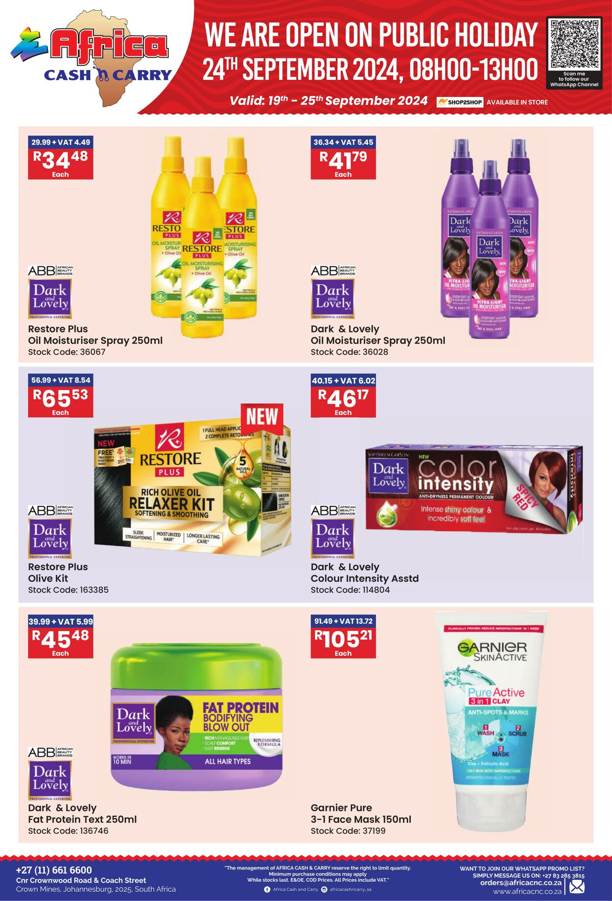 Special Africa Cash&Carry 19.09.2024 - 25.09.2024