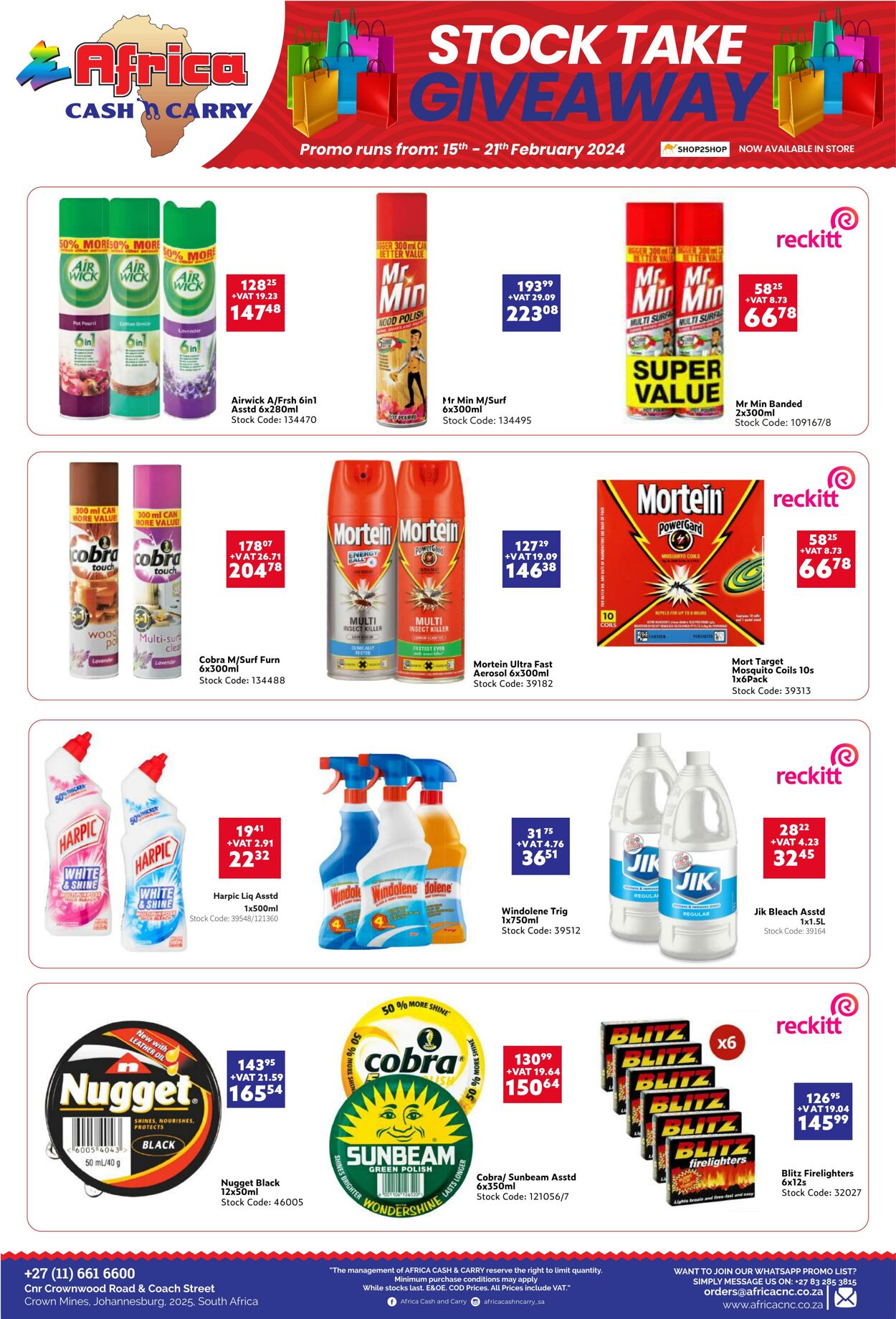 Special Africa Cash&Carry 15.02.2024 - 21.02.2024