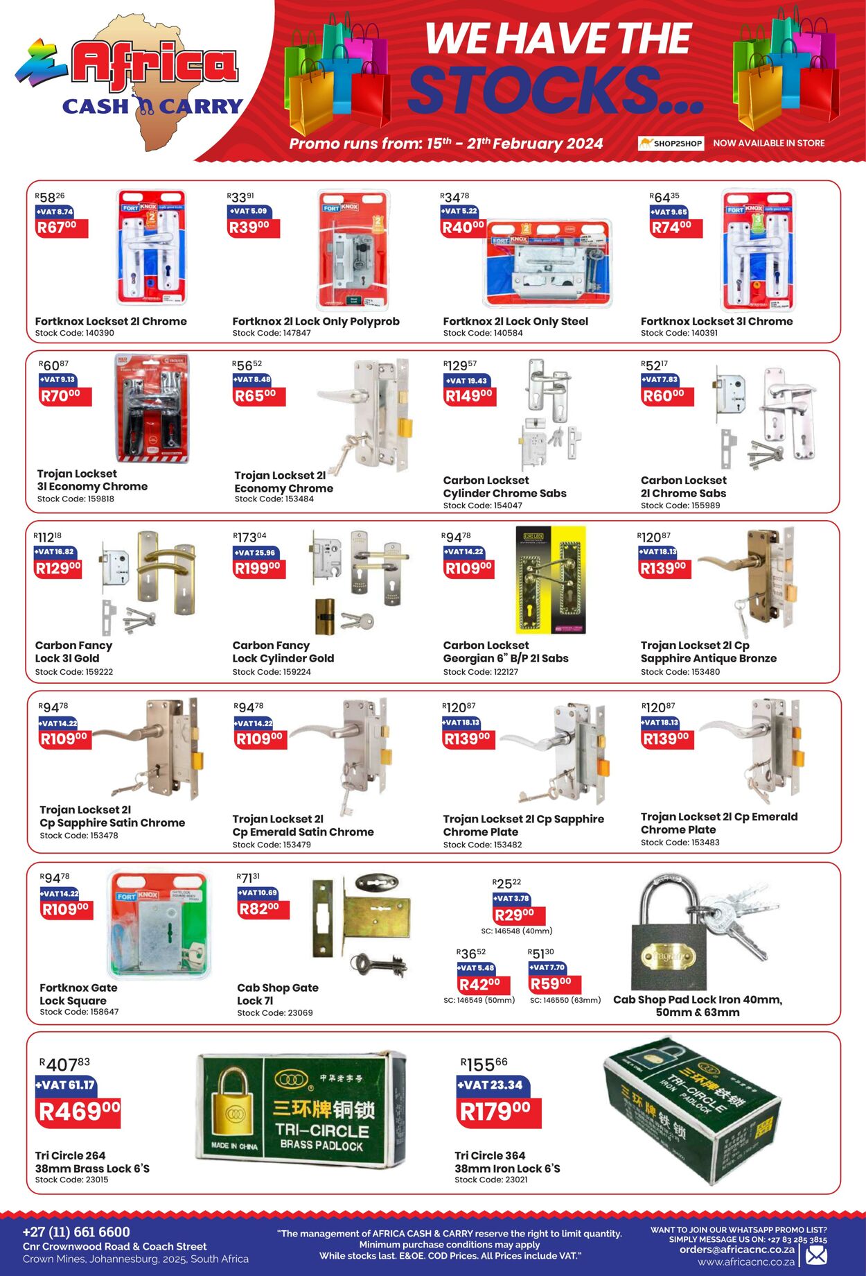 Special Africa Cash&Carry 15.02.2024 - 21.02.2024