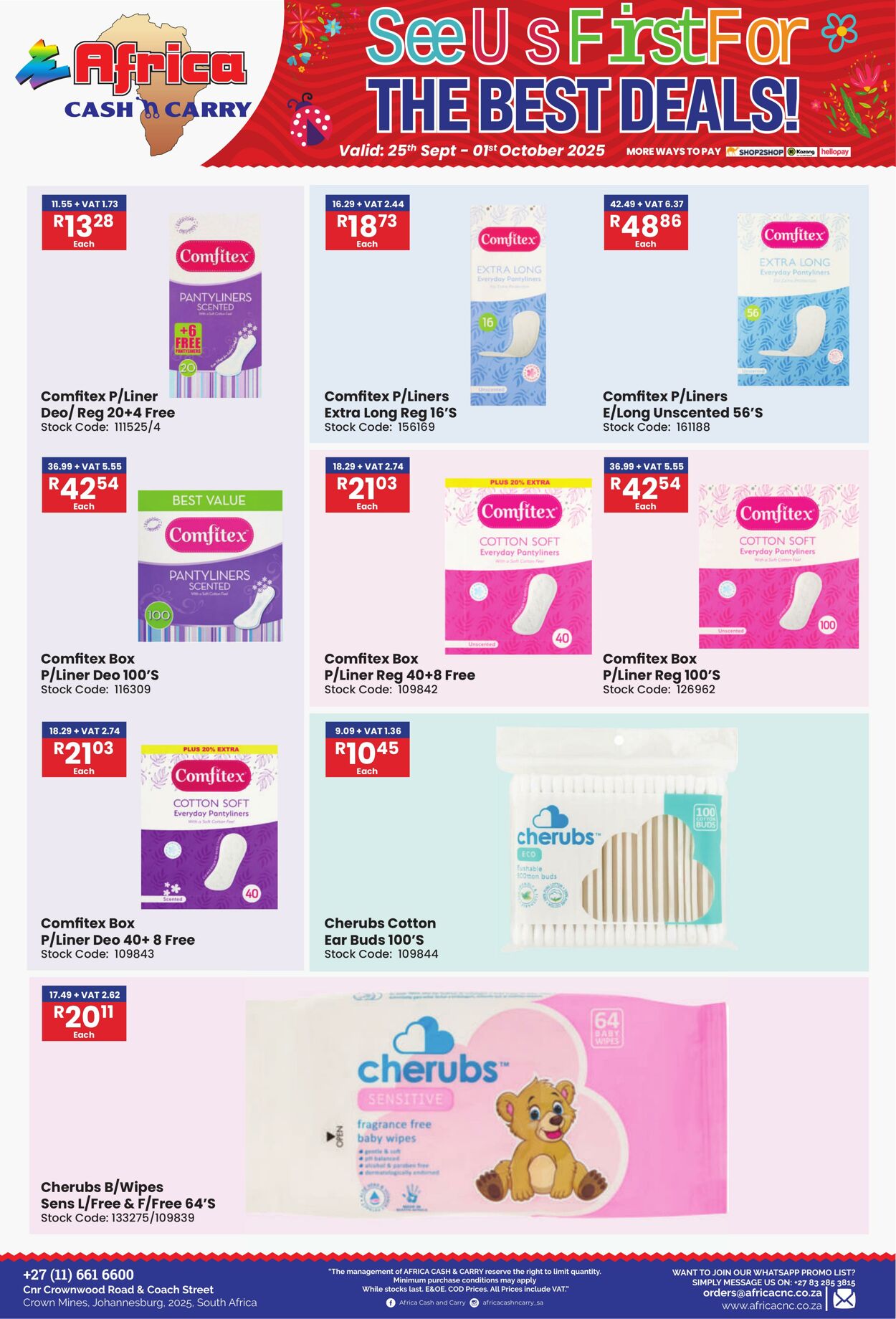 Special Africa Cash&Carry 25.09.2025 - 01.10.2025