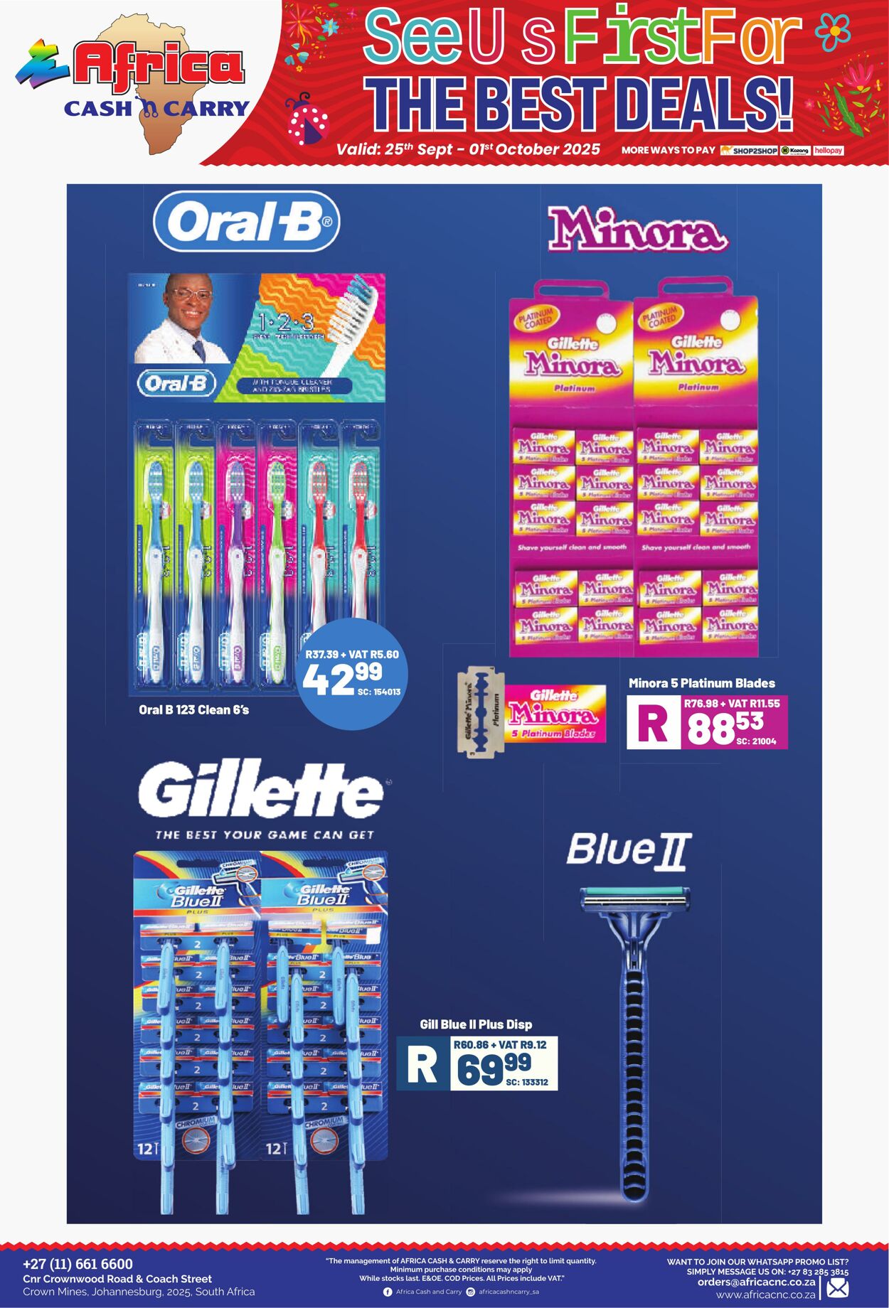 Special Africa Cash&Carry 25.09.2025 - 01.10.2025