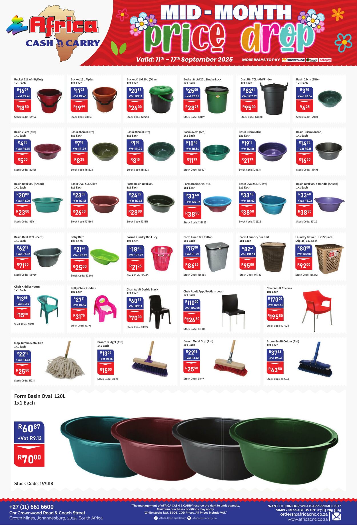 Special Africa Cash&Carry 11.09.2025 - 17.09.2025