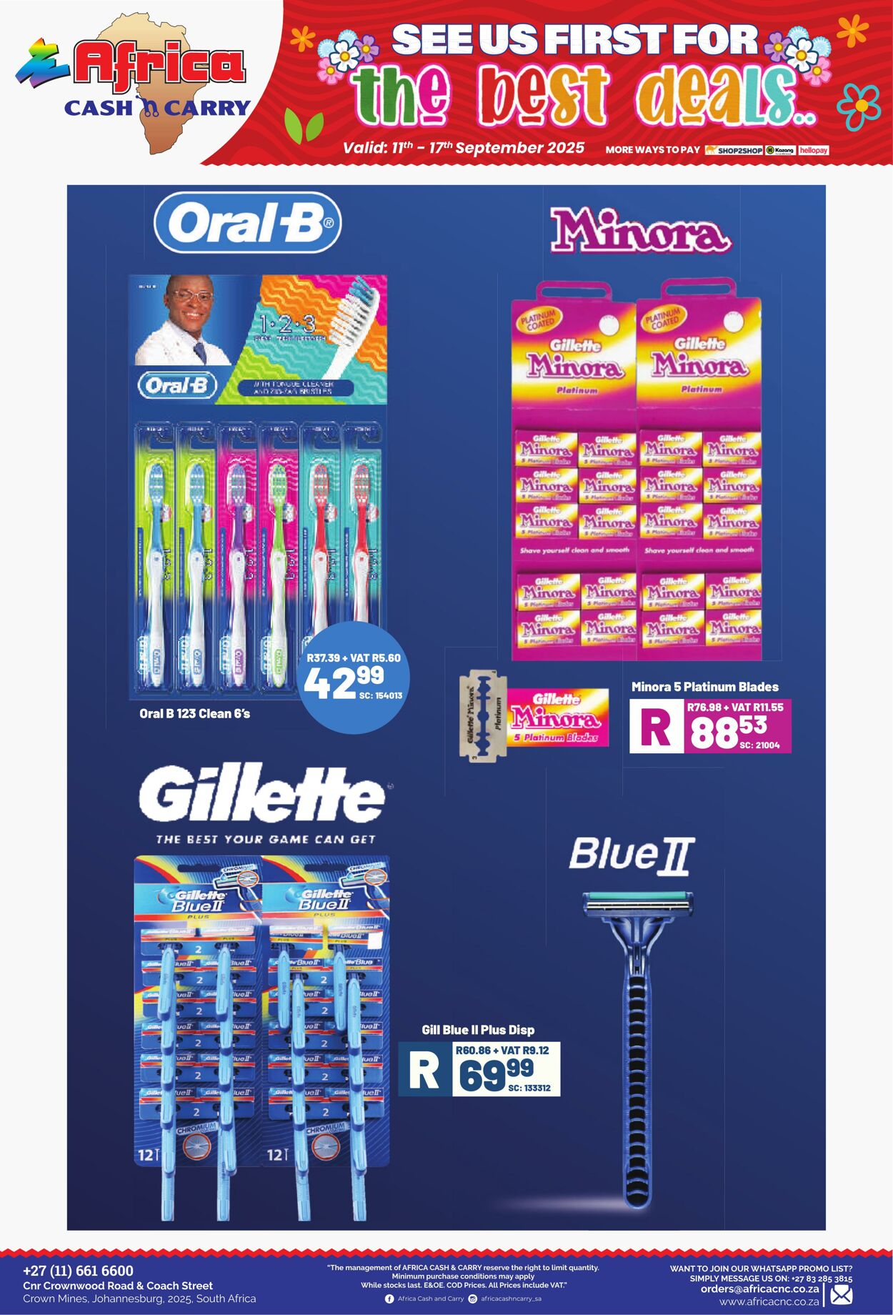 Special Africa Cash&Carry 11.09.2025 - 17.09.2025