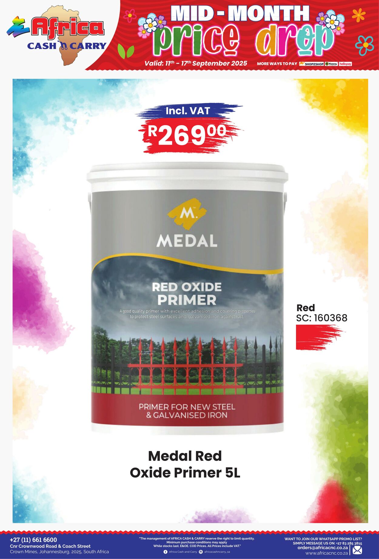 Special Africa Cash&Carry 11.09.2025 - 17.09.2025
