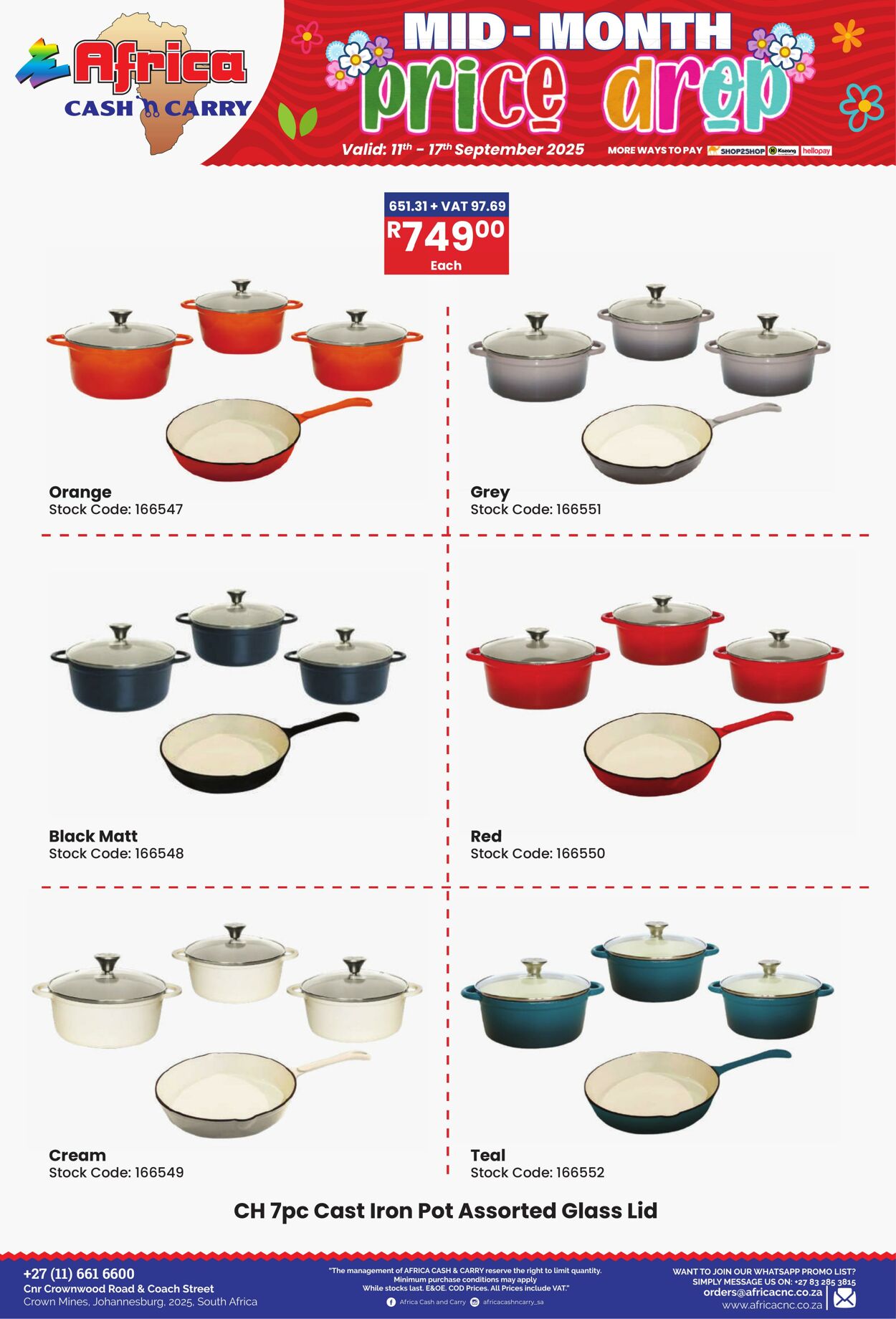Special Africa Cash&Carry 11.09.2025 - 17.09.2025