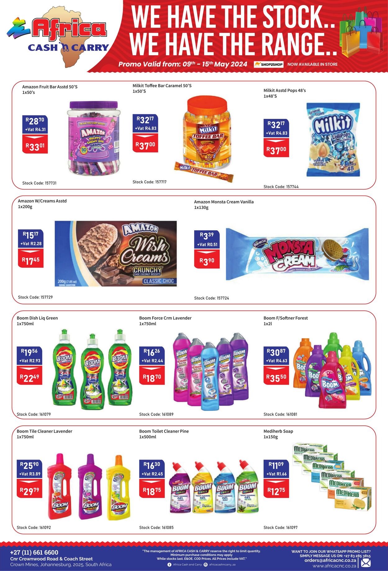 Special Africa Cash&Carry 09.05.2024 - 15.05.2024