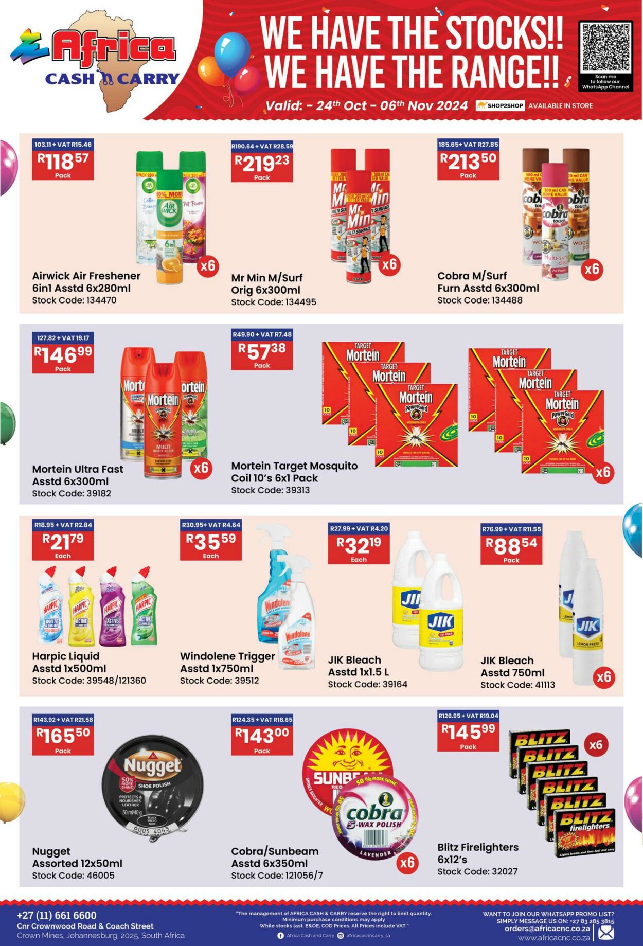 Special Africa Cash&Carry 24.10.2024 - 06.11.2024