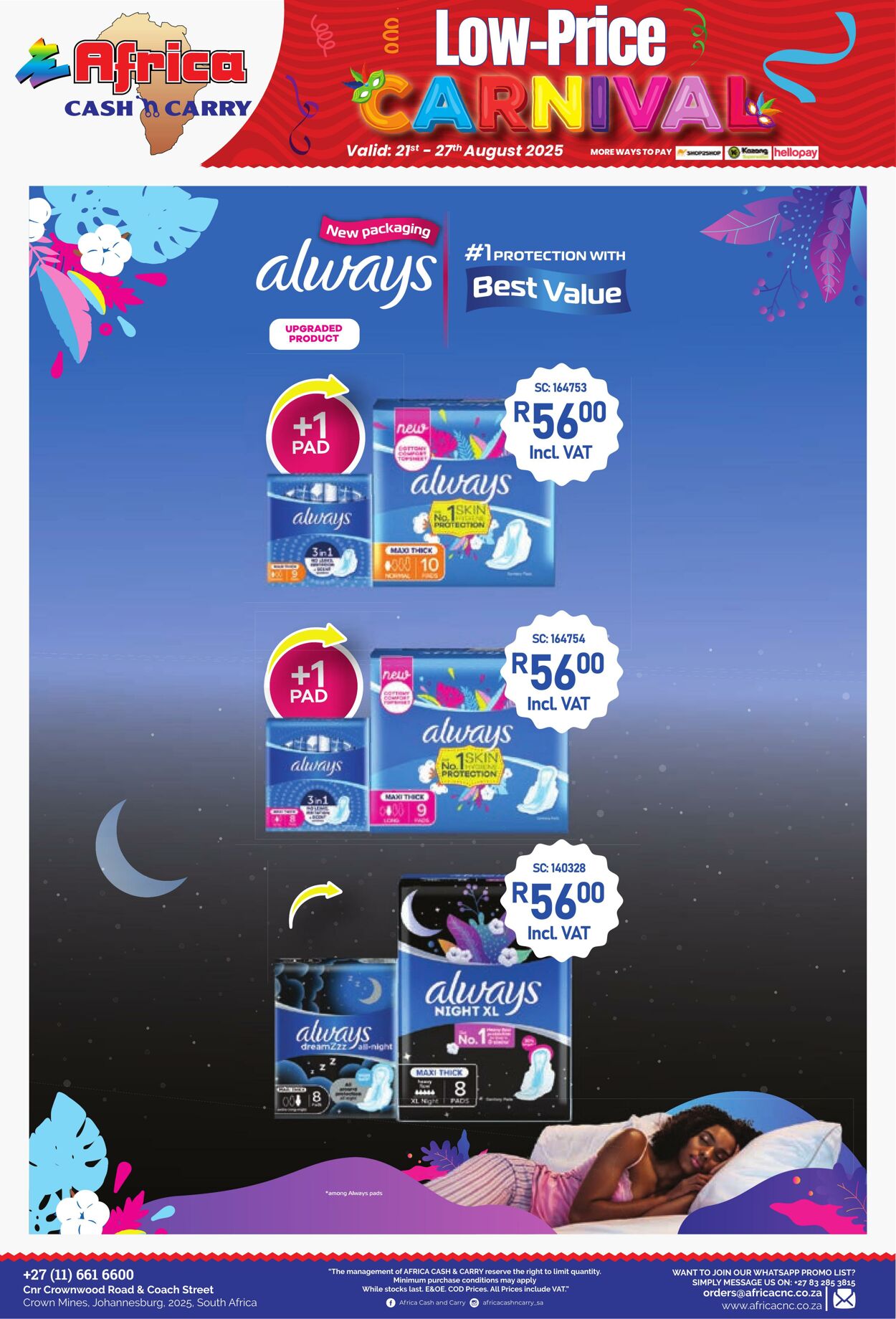 Special Africa Cash&Carry 21.08.2025 - 27.08.2025