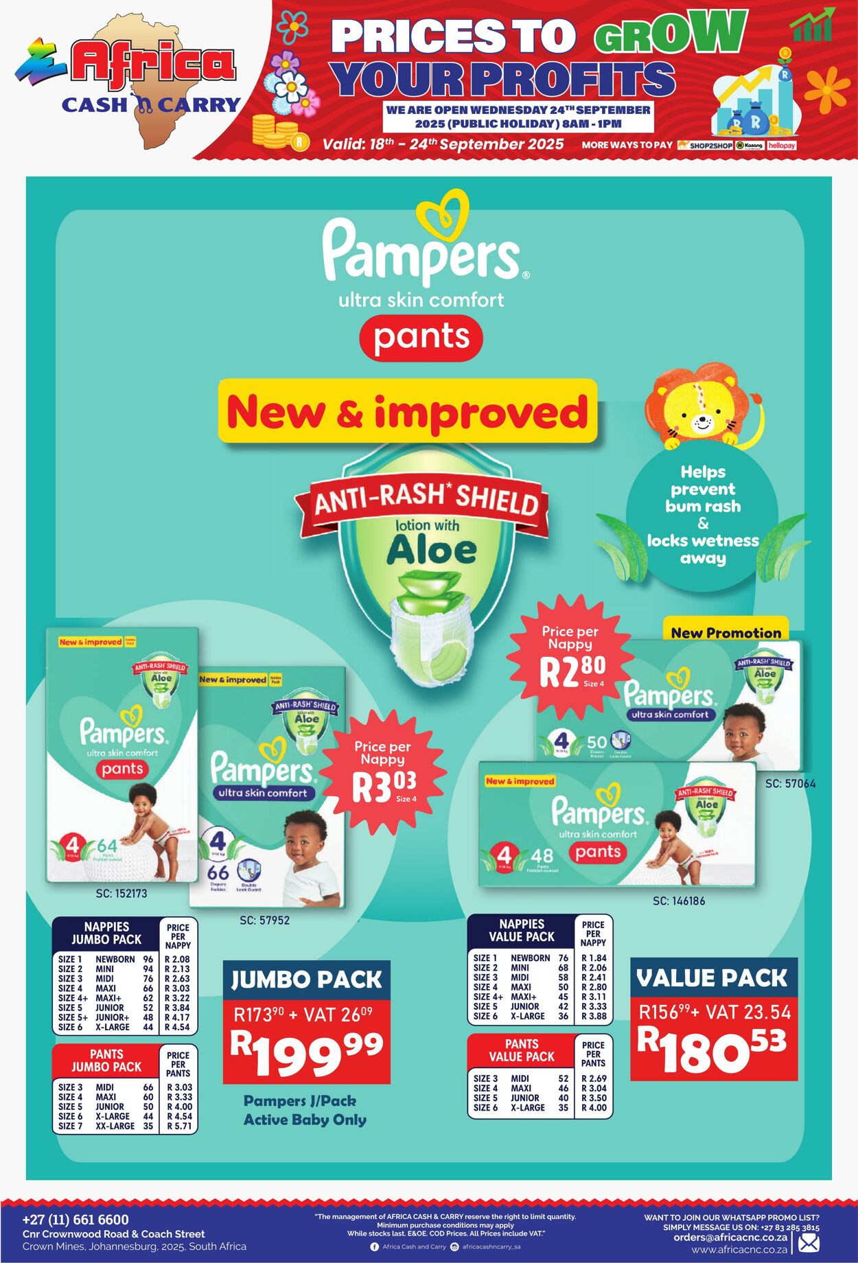 Special Africa Cash&Carry 18.09.2025 - 24.09.2025
