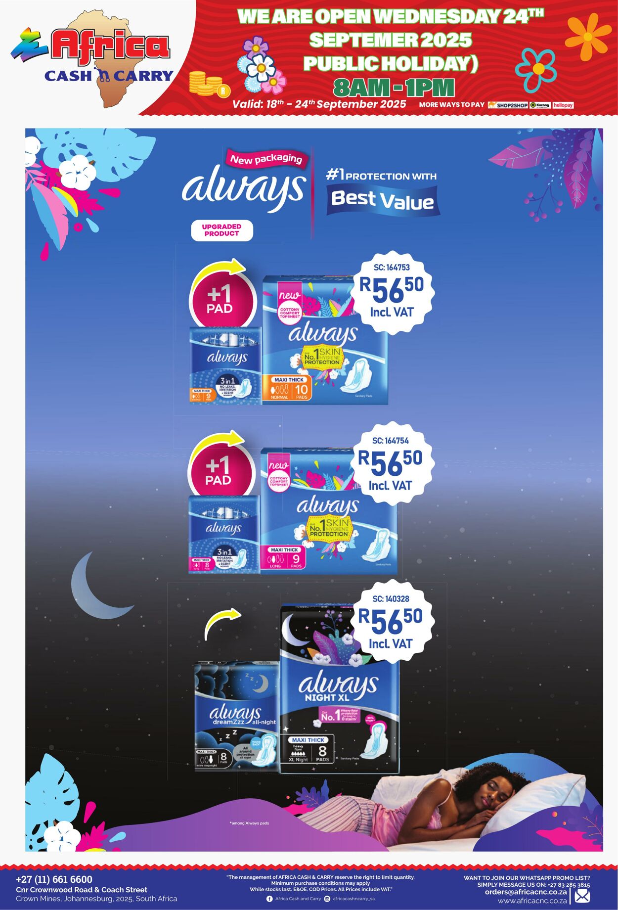 Special Africa Cash&Carry 18.09.2025 - 24.09.2025