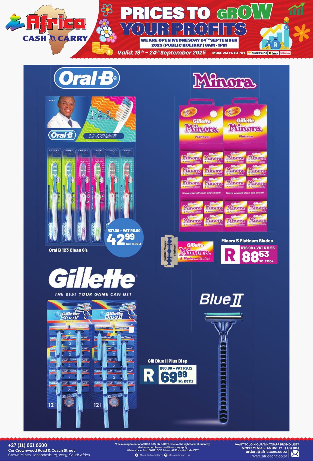 Special Africa Cash&Carry 18.09.2025 - 24.09.2025