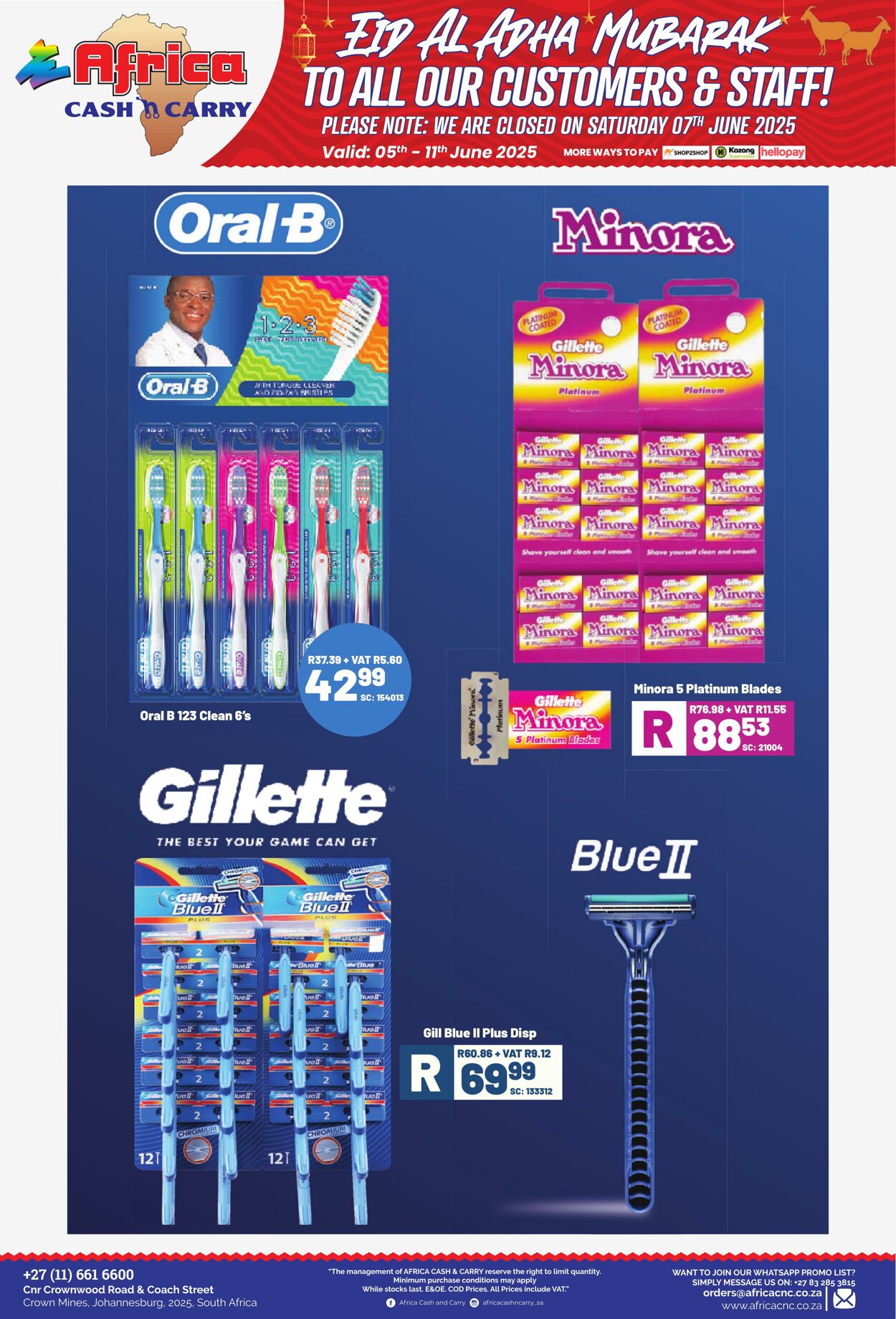 Special Africa Cash&Carry 05.06.2025 - 11.06.2025