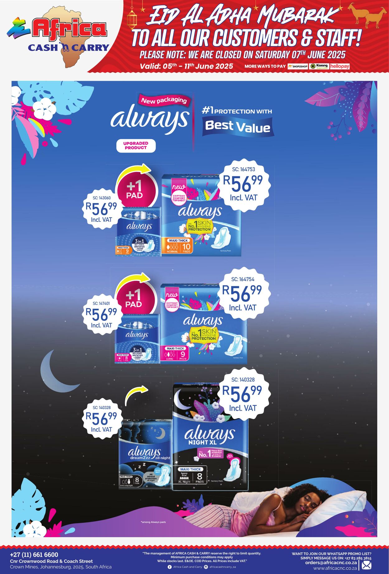 Special Africa Cash&Carry 05.06.2025 - 11.06.2025
