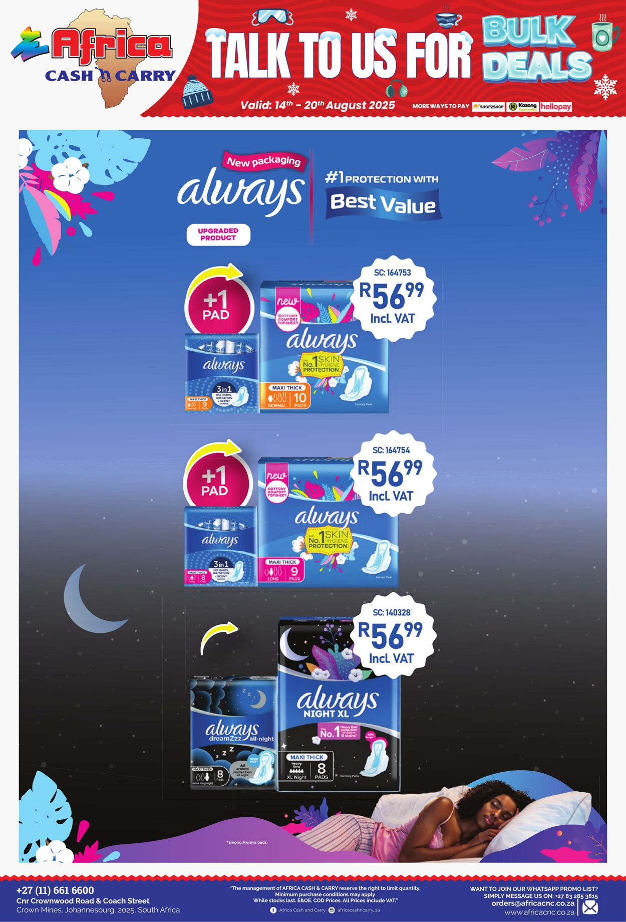 Special Africa Cash&Carry 14.08.2025 - 20.08.2025