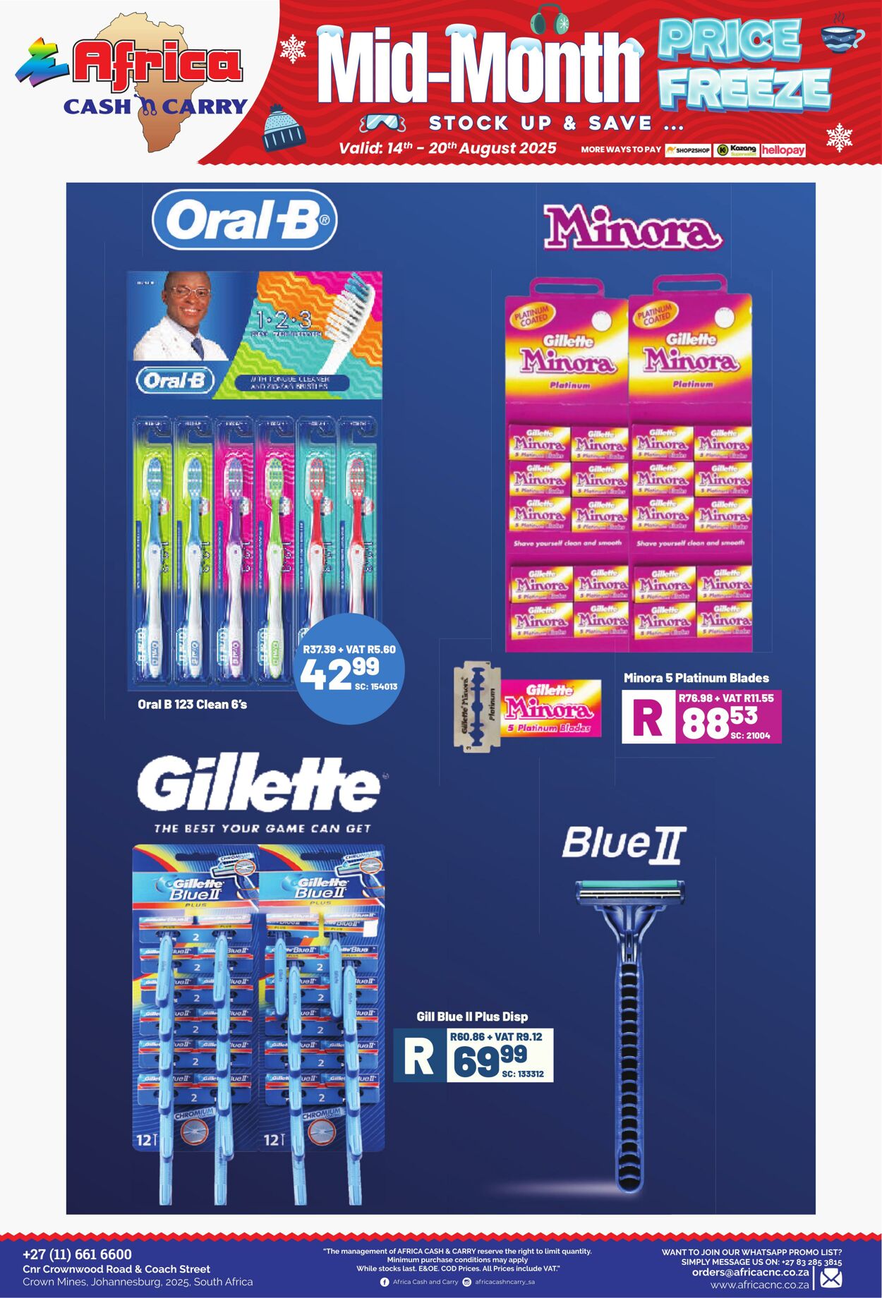 Special Africa Cash&Carry 14.08.2025 - 20.08.2025