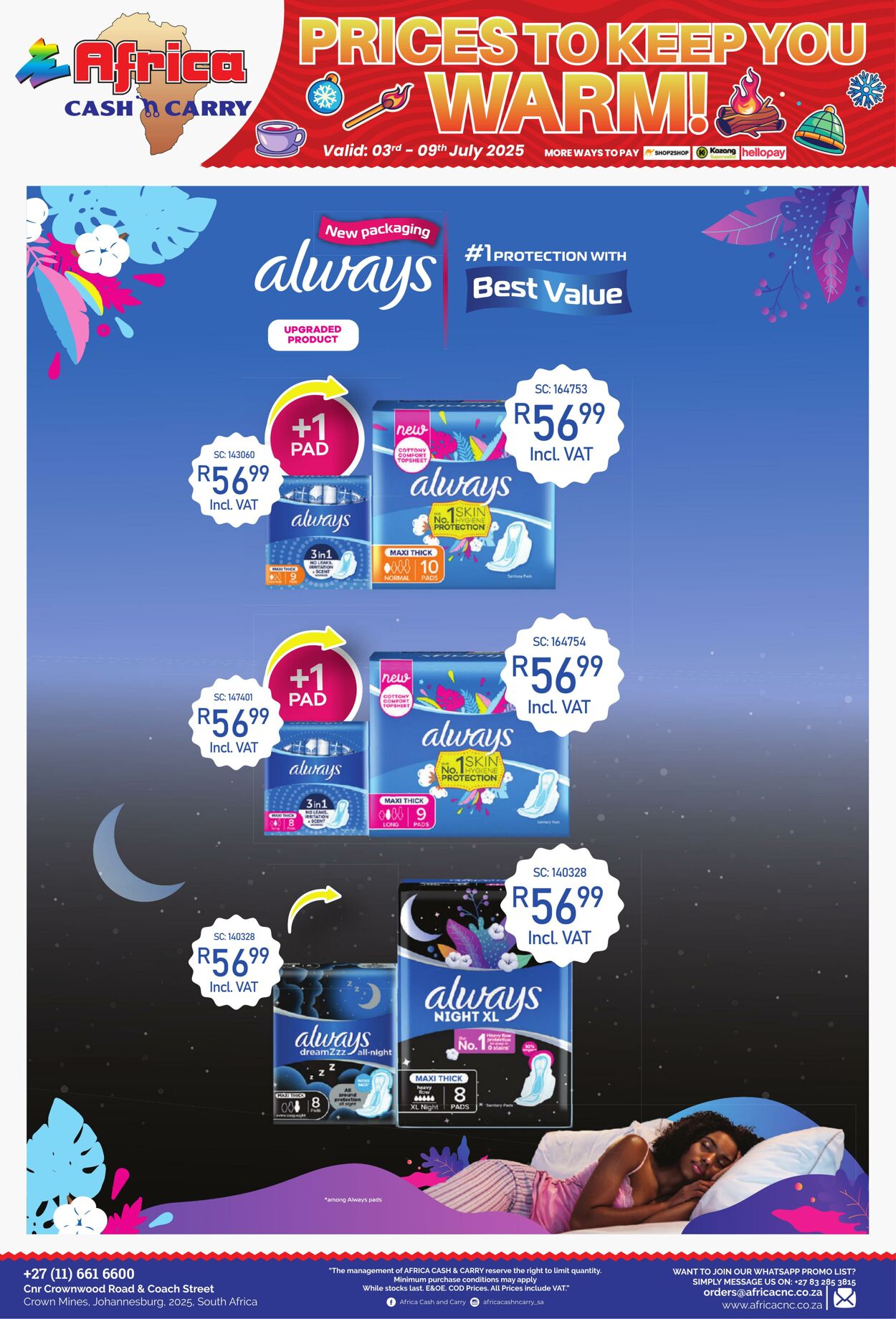 Special Africa Cash&Carry 03.07.2025 - 09.07.2025