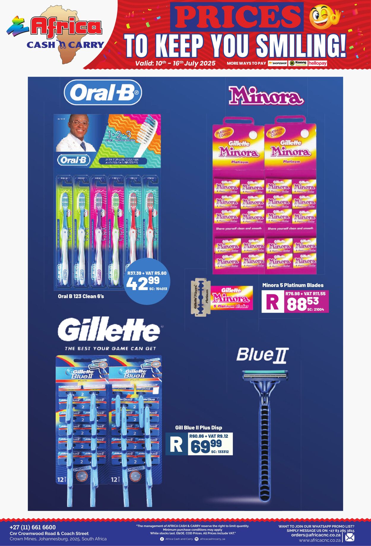Special Africa Cash&Carry 10.07.2025 - 16.07.2025