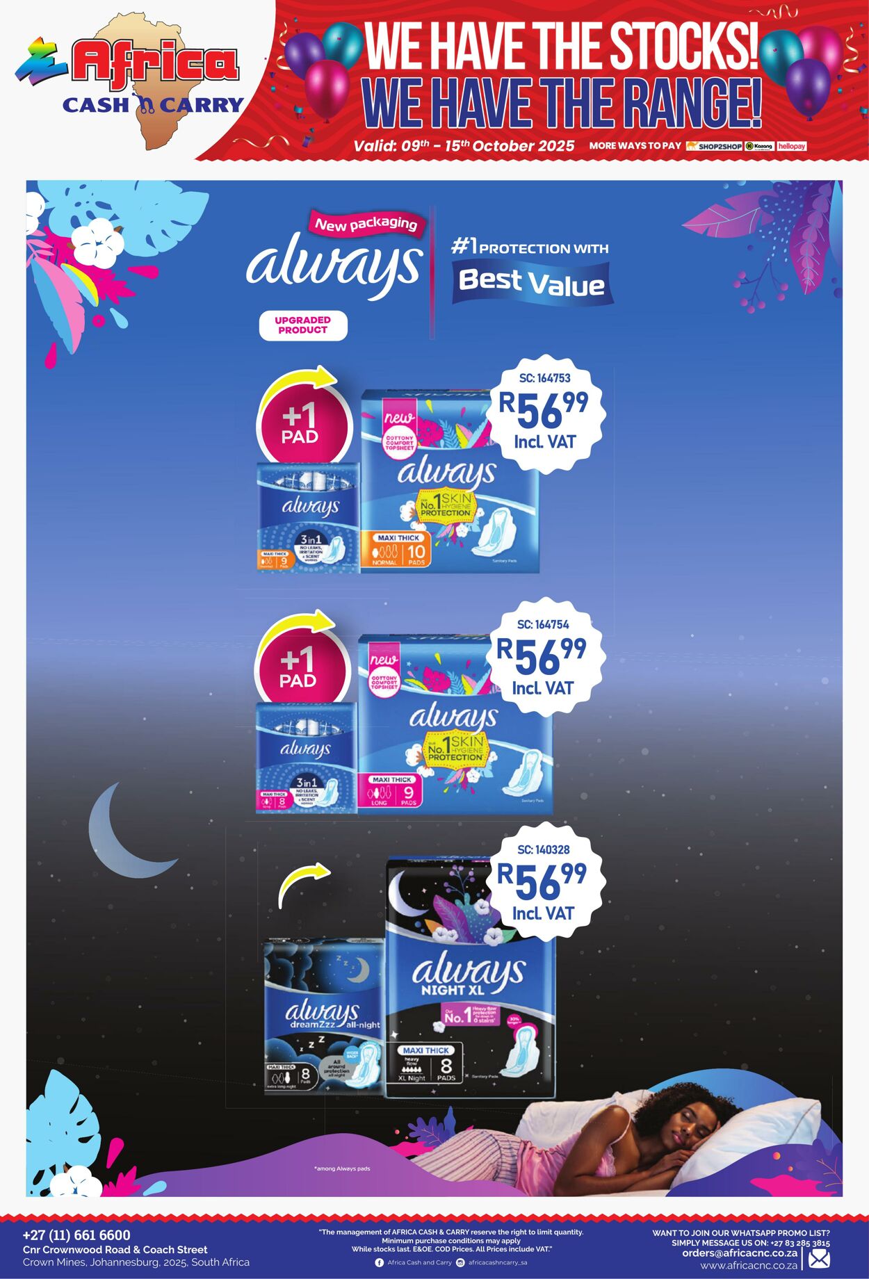 Special Africa Cash&Carry 09.10.2025 - 15.10.2025