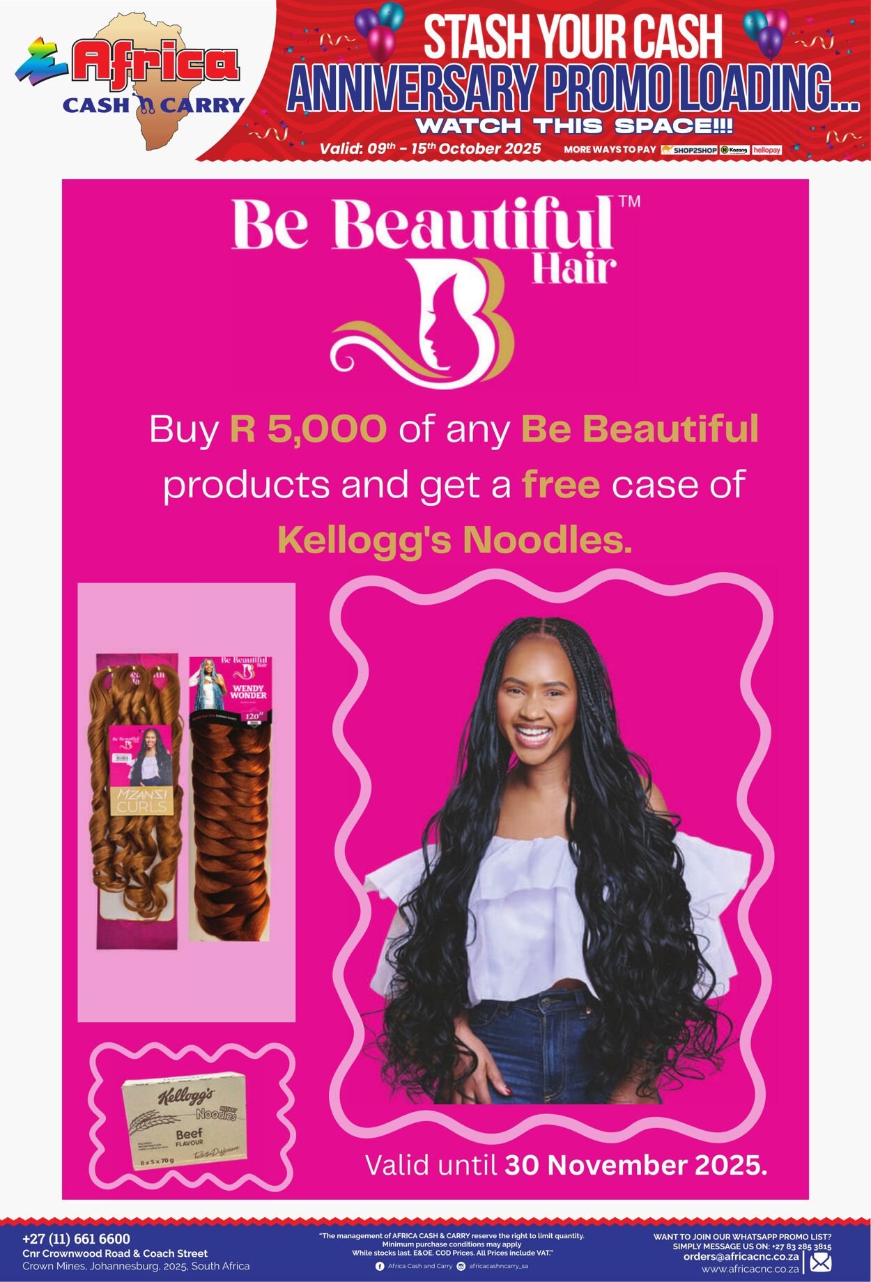 Special Africa Cash&Carry 09.10.2025 - 15.10.2025