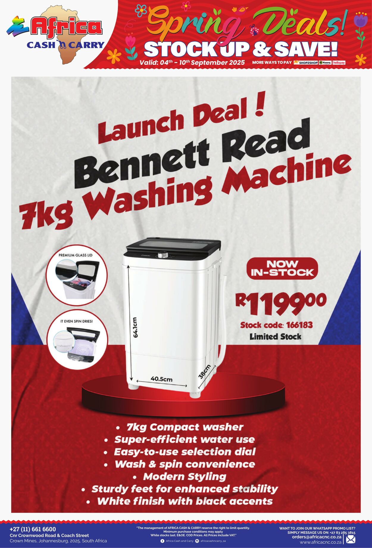 Special Africa Cash&Carry 04.09.2025 - 10.09.2025