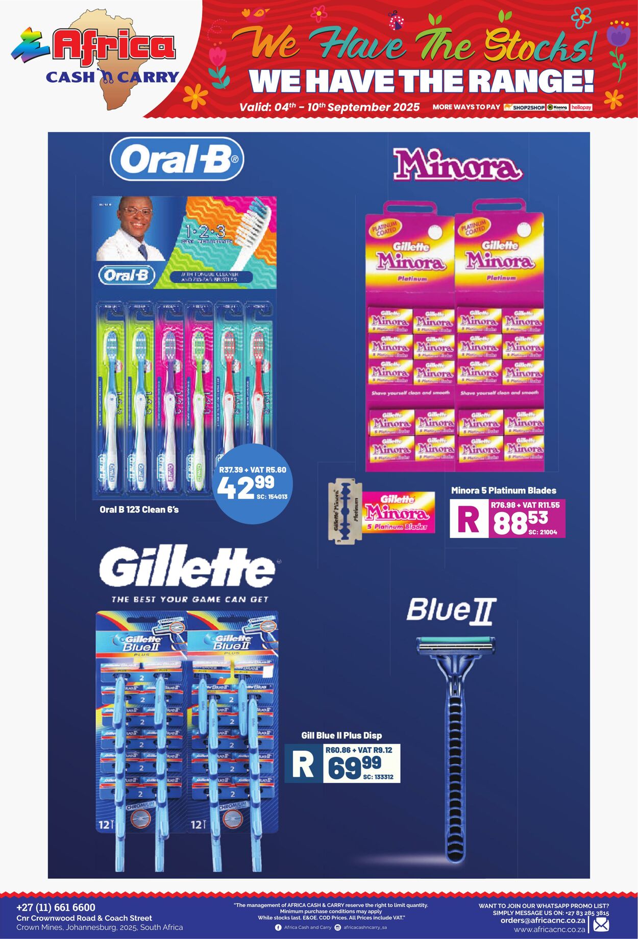 Special Africa Cash&Carry 04.09.2025 - 10.09.2025