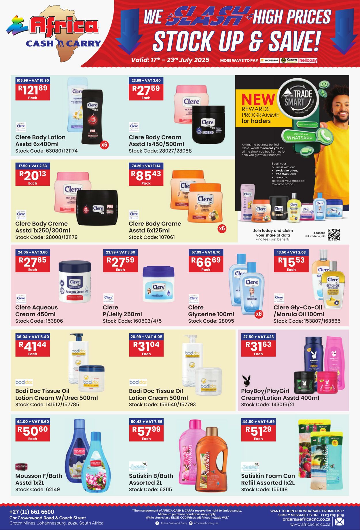 Special Africa Cash&Carry 17.07.2025 - 23.07.2025