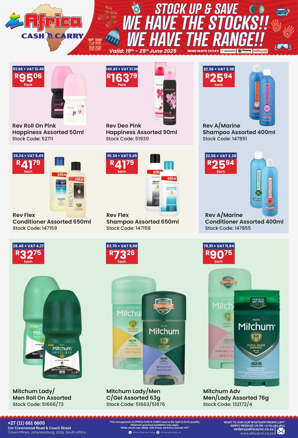 Special Africa Cash&Carry 19.06.2025 - 25.06.2025