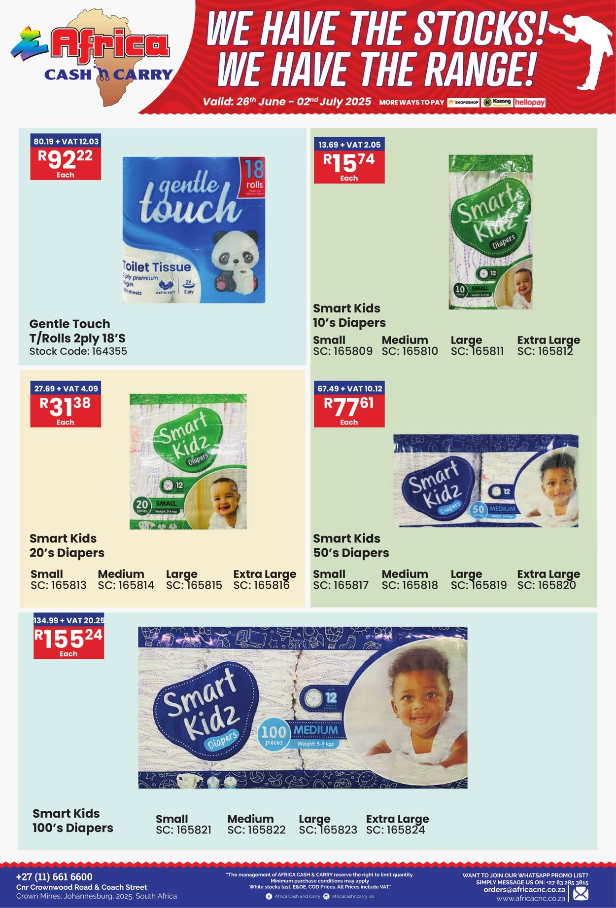 Special Africa Cash&Carry 26.06.2025 - 02.07.2025
