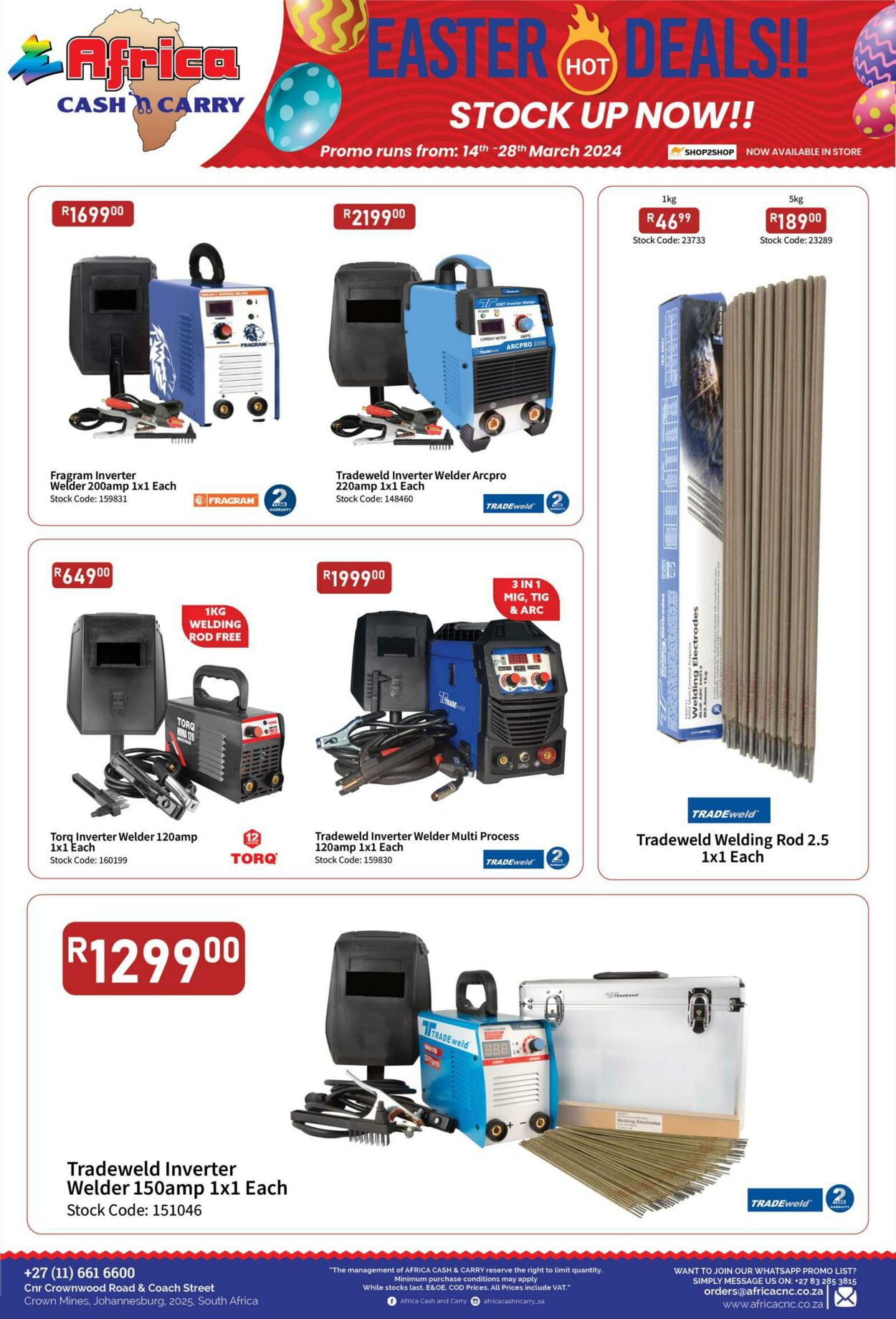 Special Africa Cash&Carry 14.03.2024 - 28.03.2024