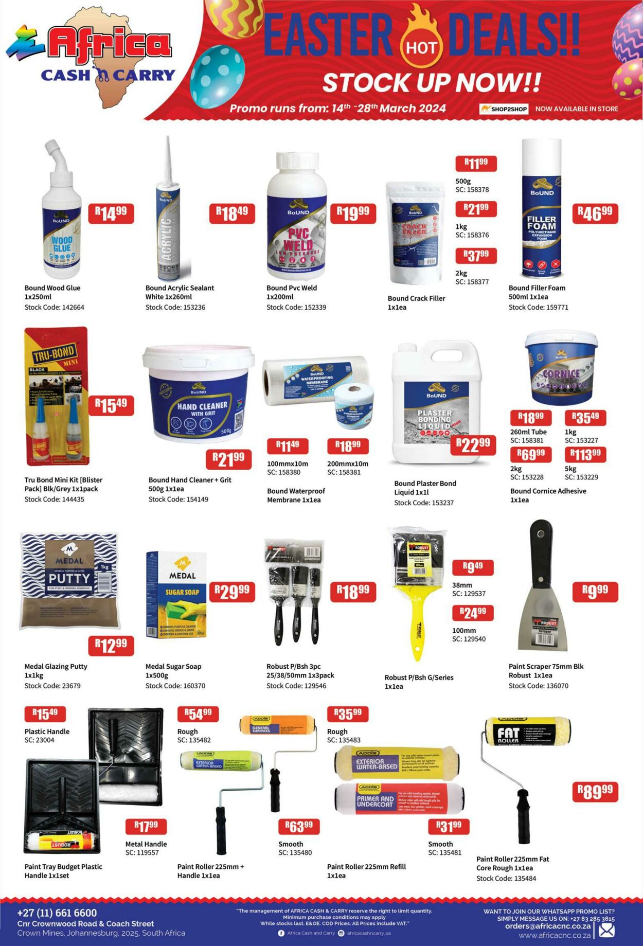 Special Africa Cash&Carry 14.03.2024 - 28.03.2024