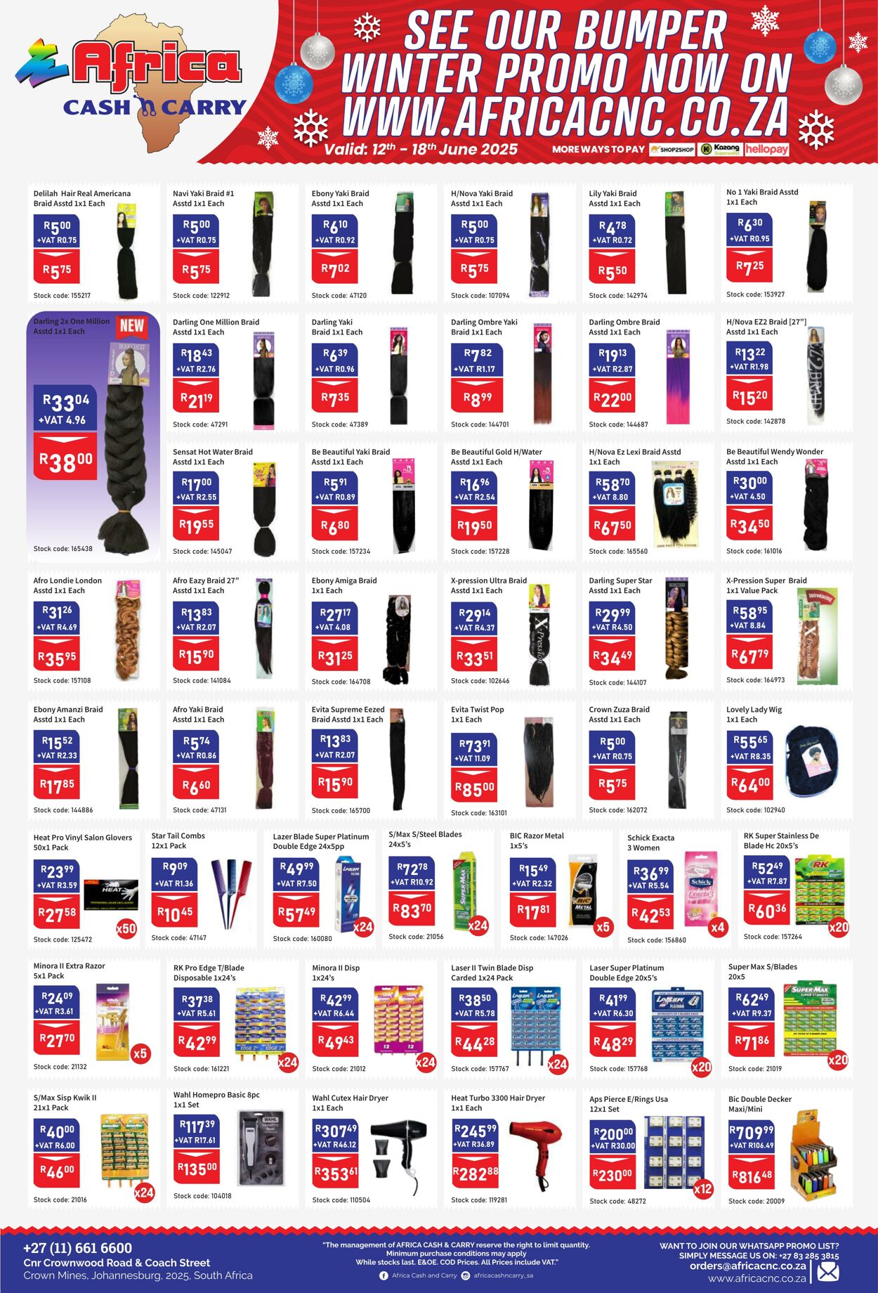 Special Africa Cash&Carry 12.06.2025 - 18.06.2025