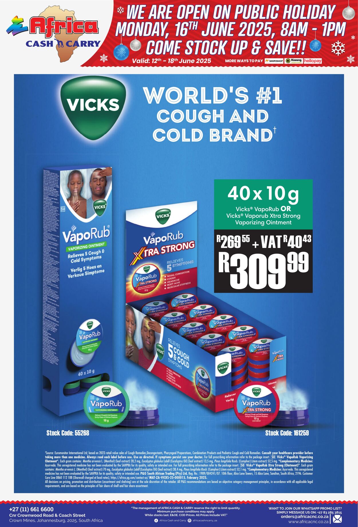 Special Africa Cash&Carry 12.06.2025 - 18.06.2025