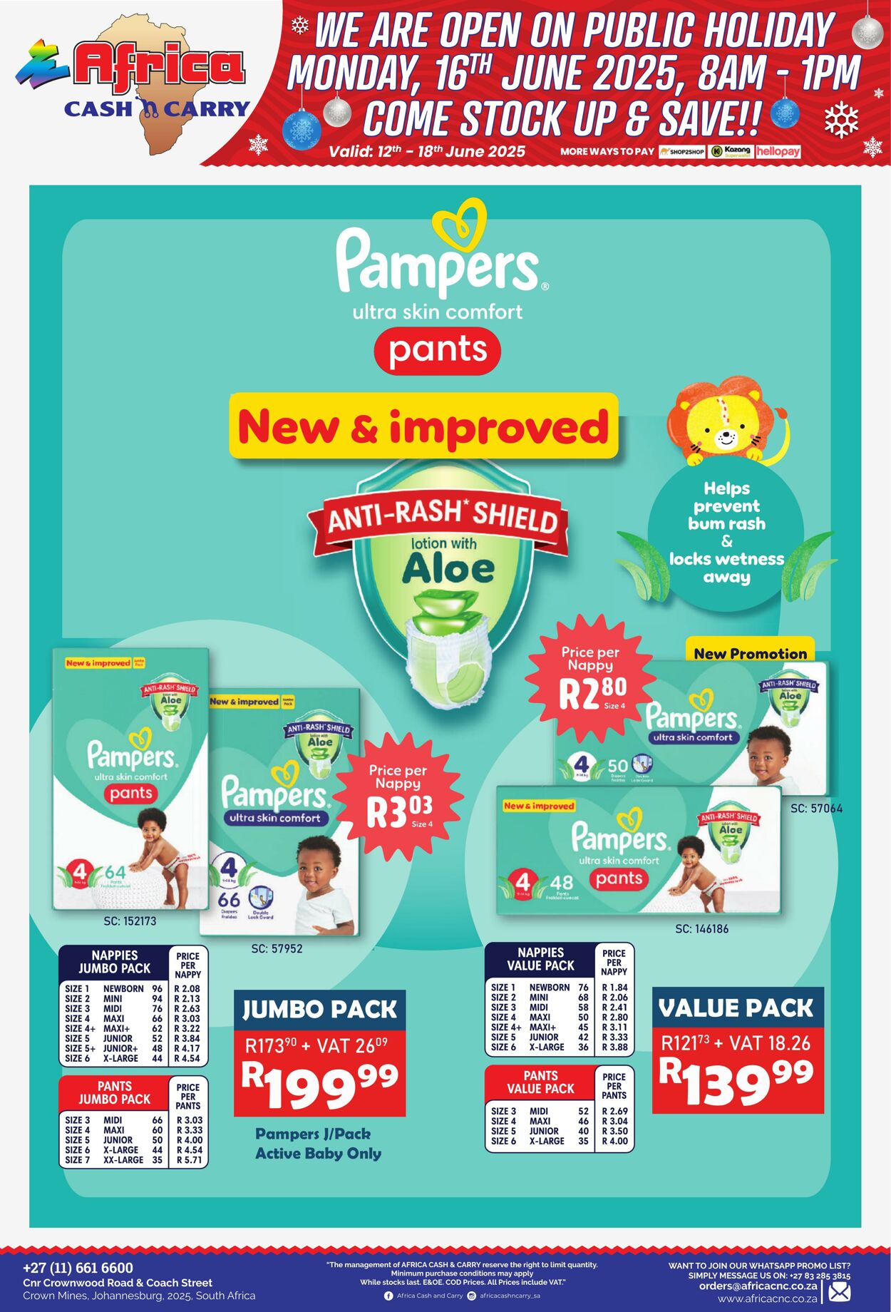 Special Africa Cash&Carry 12.06.2025 - 18.06.2025