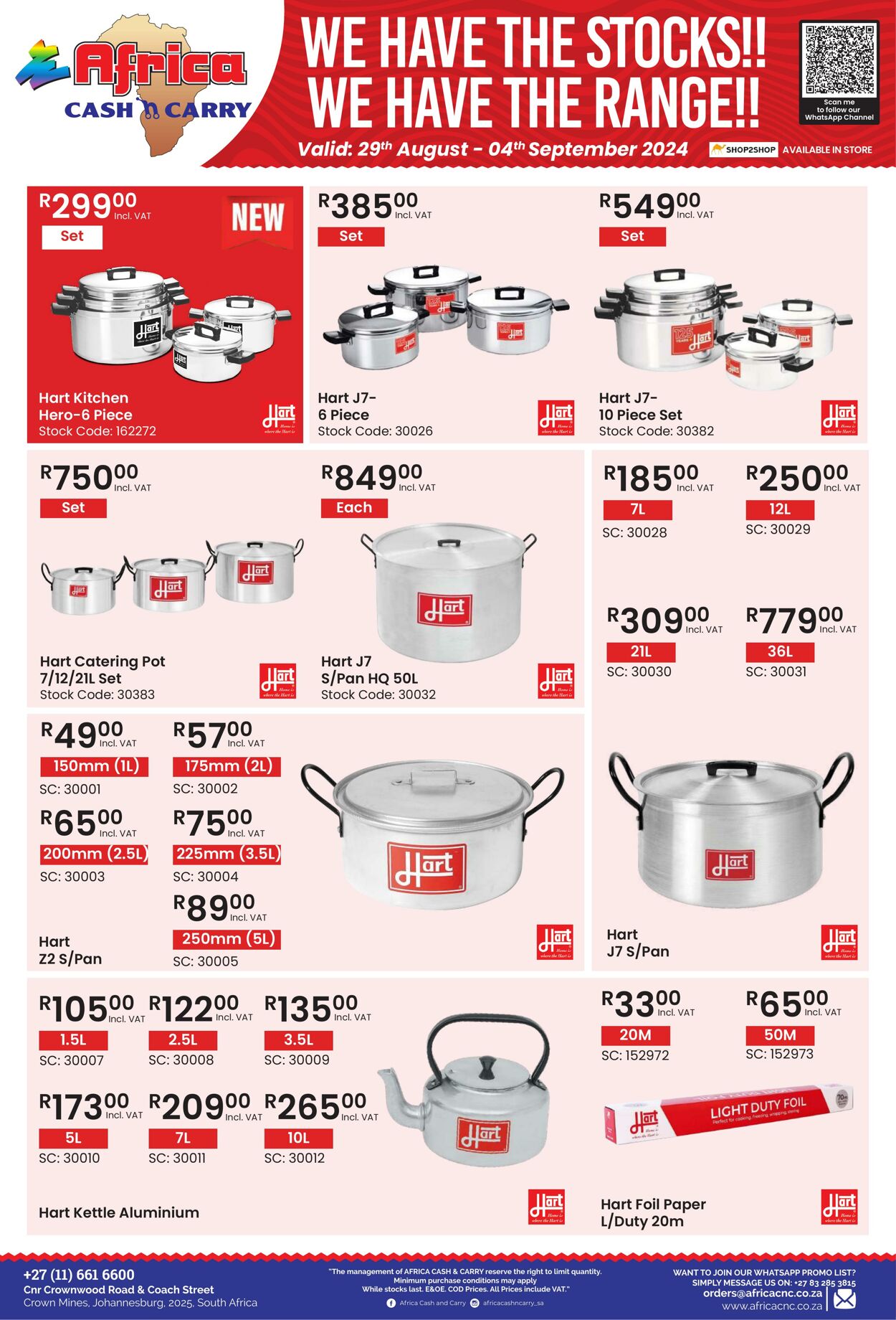 Special Africa Cash&Carry 29.08.2024 - 04.09.2024