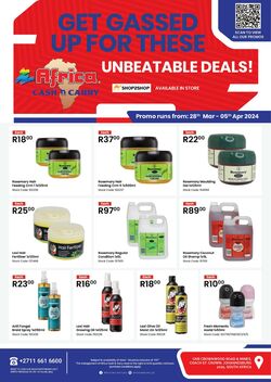 Special Africa Cash&Carry 28.03.2024 - 05.04.2024