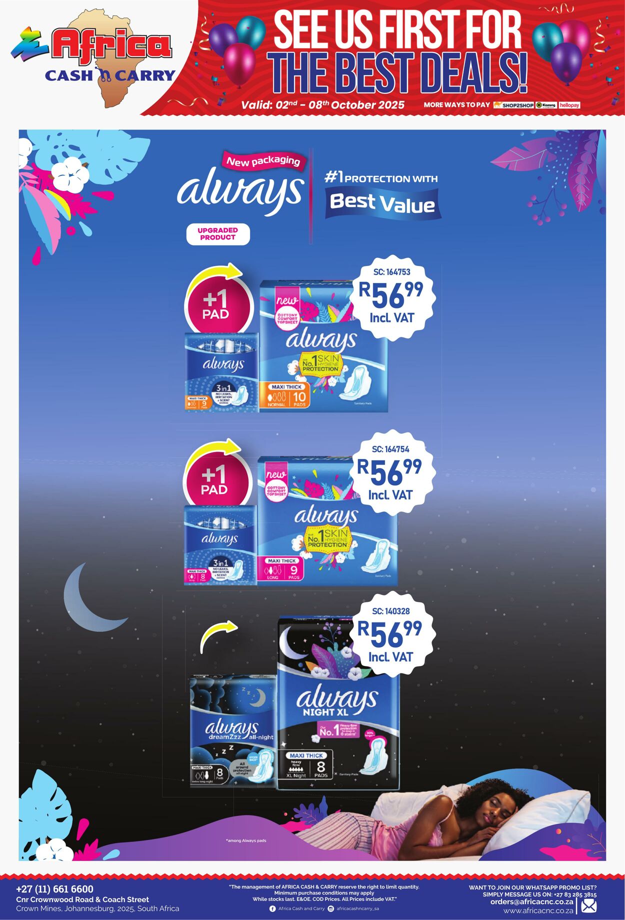 Special Africa Cash&Carry 02.10.2025 - 08.10.2025