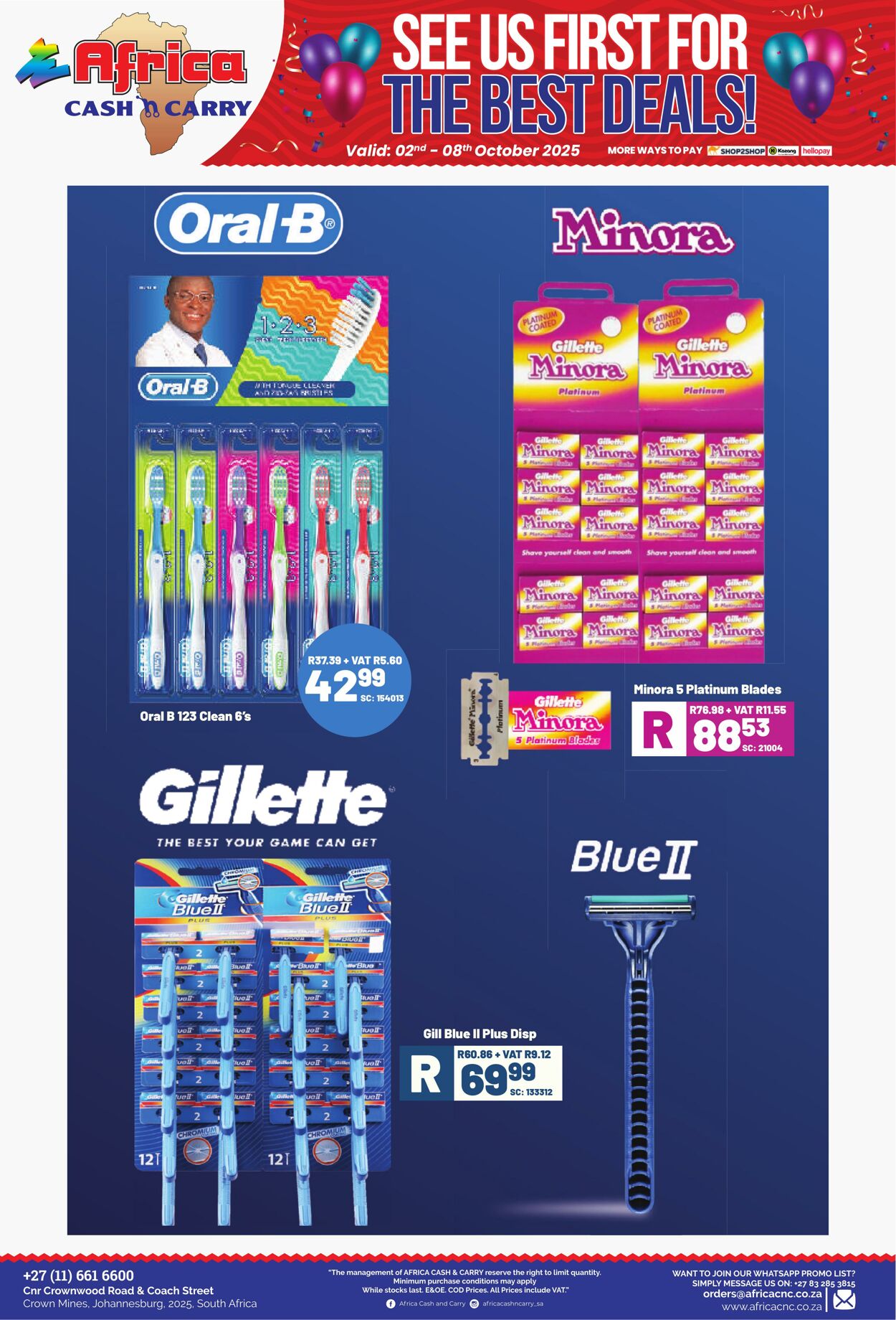 Special Africa Cash&Carry 02.10.2025 - 08.10.2025