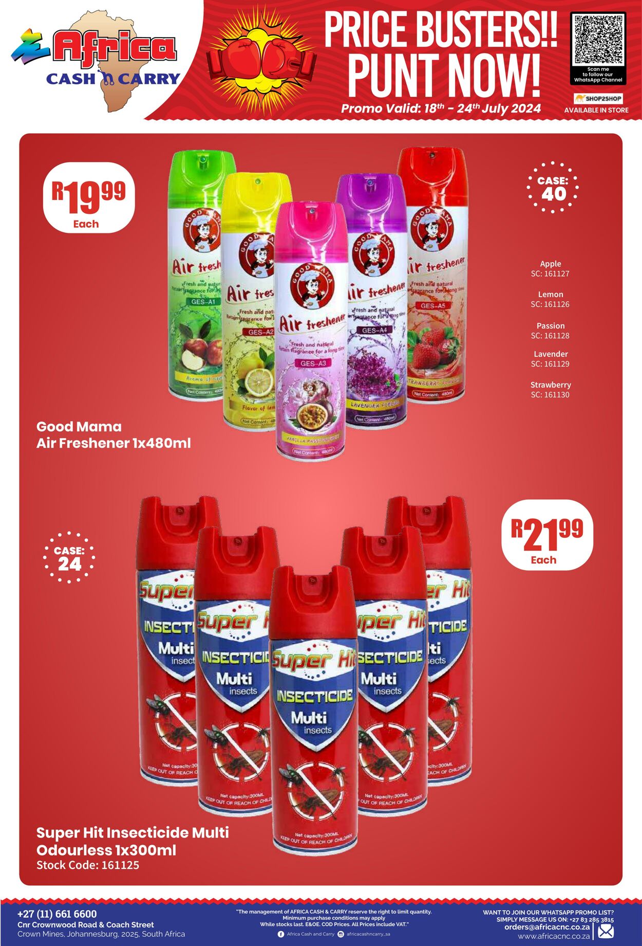 Special Africa Cash&Carry 18.07.2024 - 24.07.2024