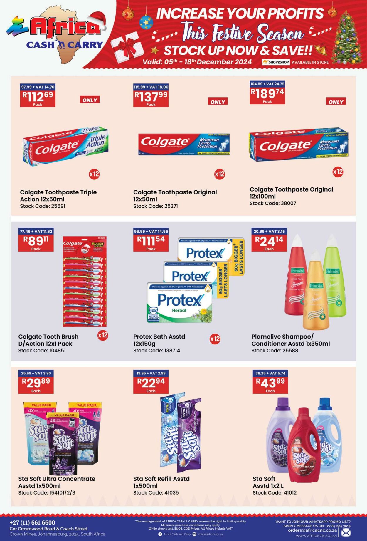 Special Africa Cash&Carry 05.12.2024 - 18.12.2024