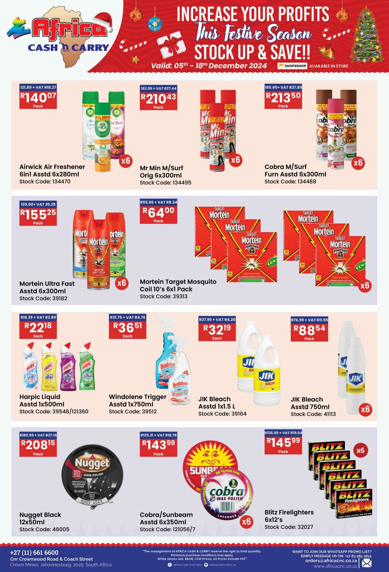 Special Africa Cash&Carry 05.12.2024 - 18.12.2024