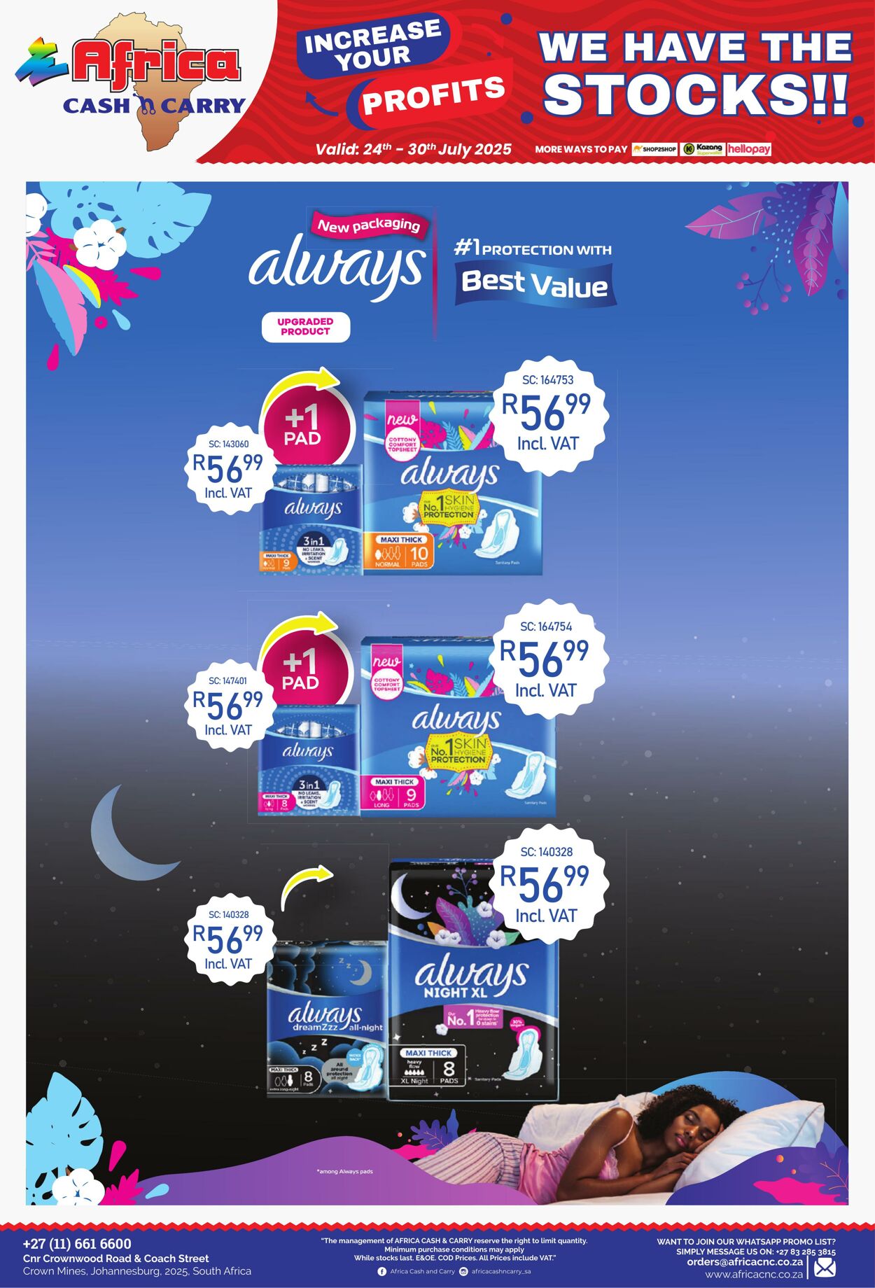 Special Africa Cash&Carry 24.07.2025 - 30.07.2025