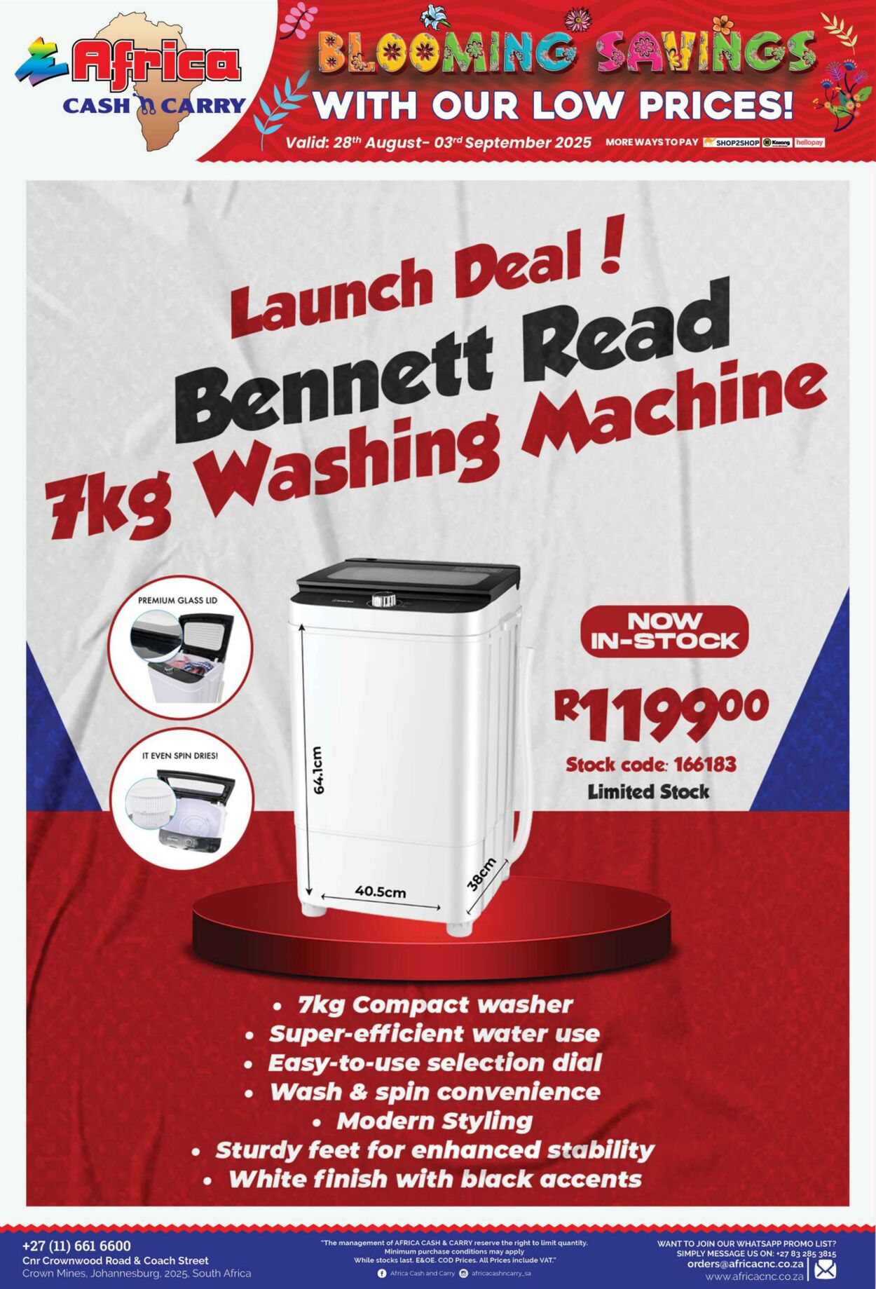 Special Africa Cash&Carry 28.08.2025 - 03.09.2025